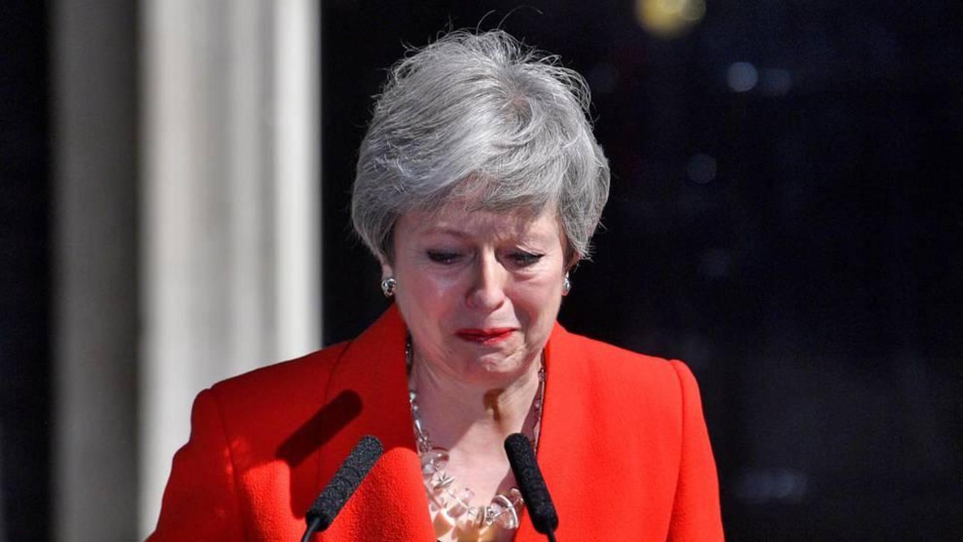 La primera ministra de Reino Unido, Theresa May, anuncia su dimisión