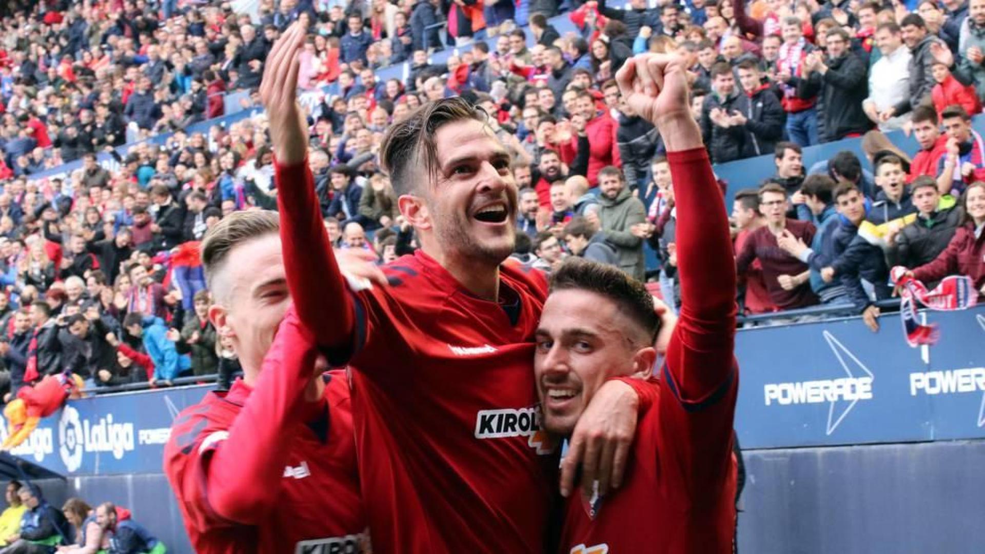Galería de imágenes del Osasuna-Las Palmas disputado este sábado en El Sadar.