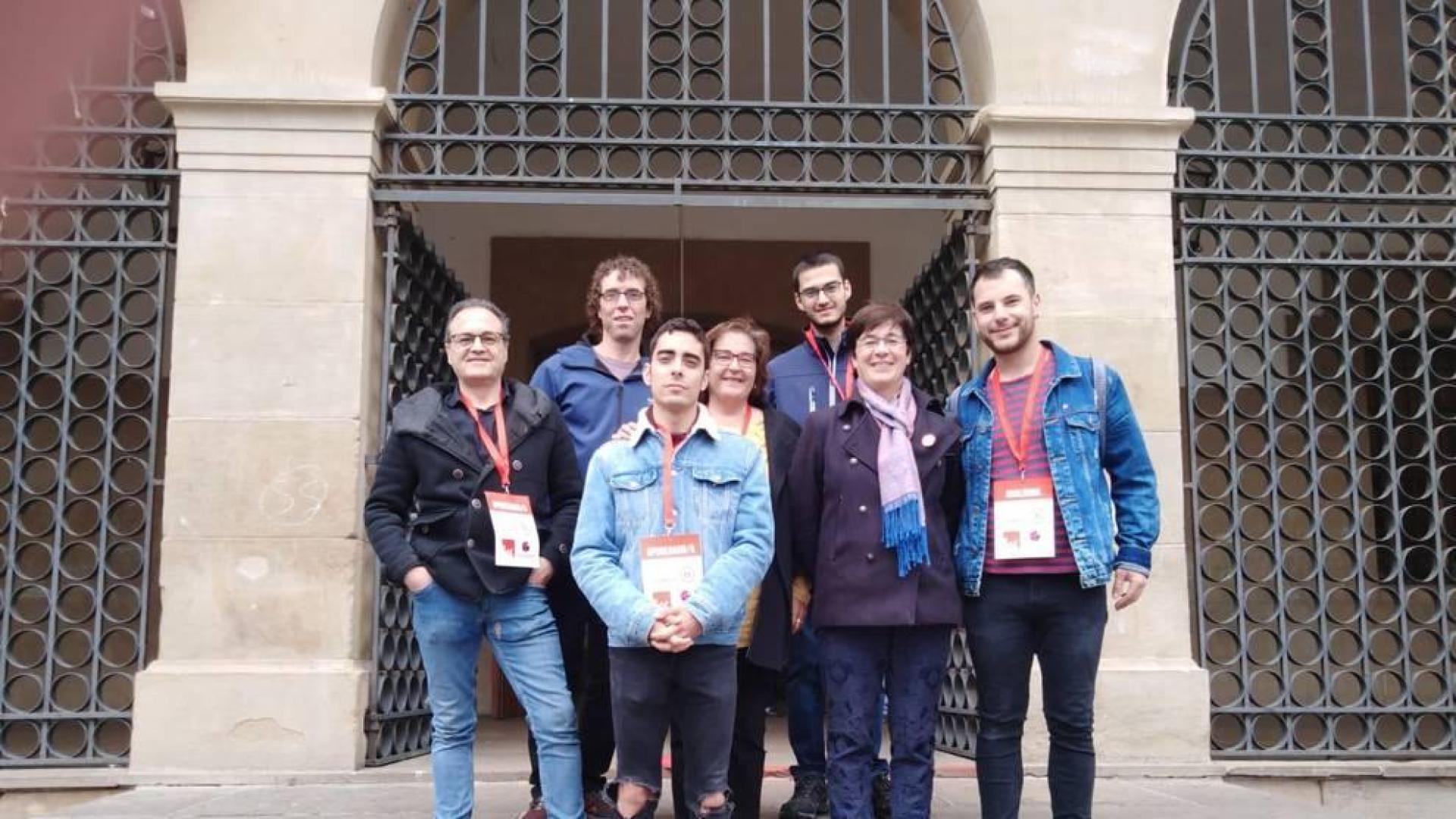 Eguino (I-E) se muestra "contenta y nerviosa" en esta jornada electoral