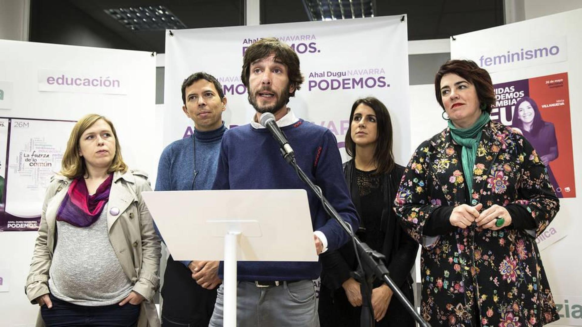 Buil (Podemos) reconoce sus "malos resultados" y dice a Esparza que los tendrá enfrente