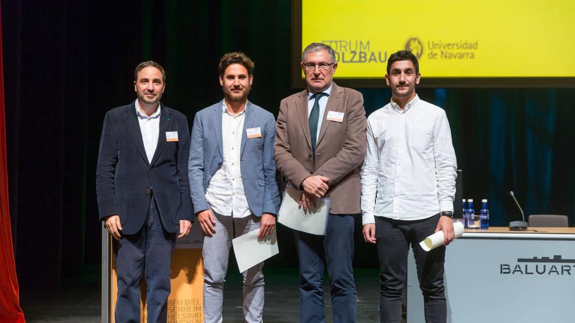 Alejandro Barranco, premio del Concurso de Proyectos de la Cátedra Madera