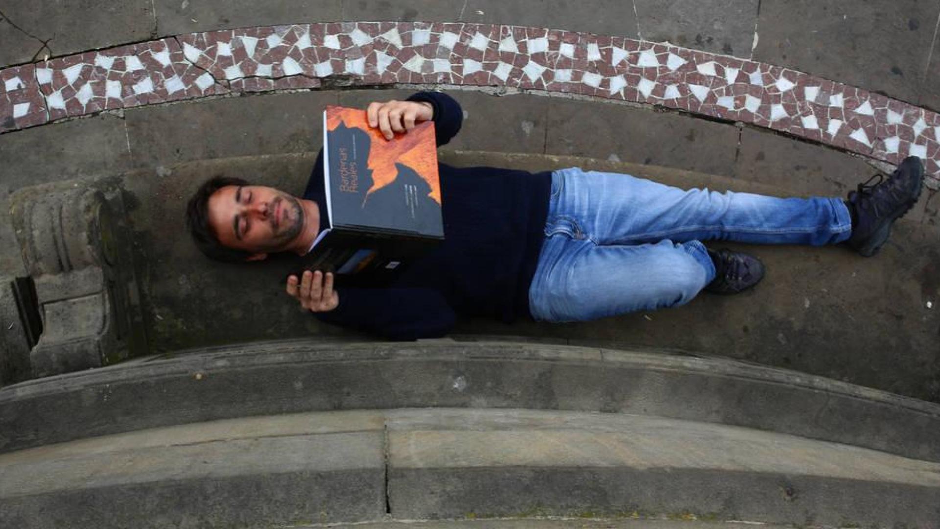 El corellano Eduardo Blanco presenta en la Feria del Libro su trabajo sobre las Bardenas