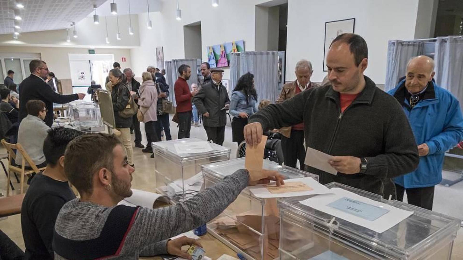 La participación en Navarra a las 18 horas es del 56,34%, 0,5 puntos más que en 2015