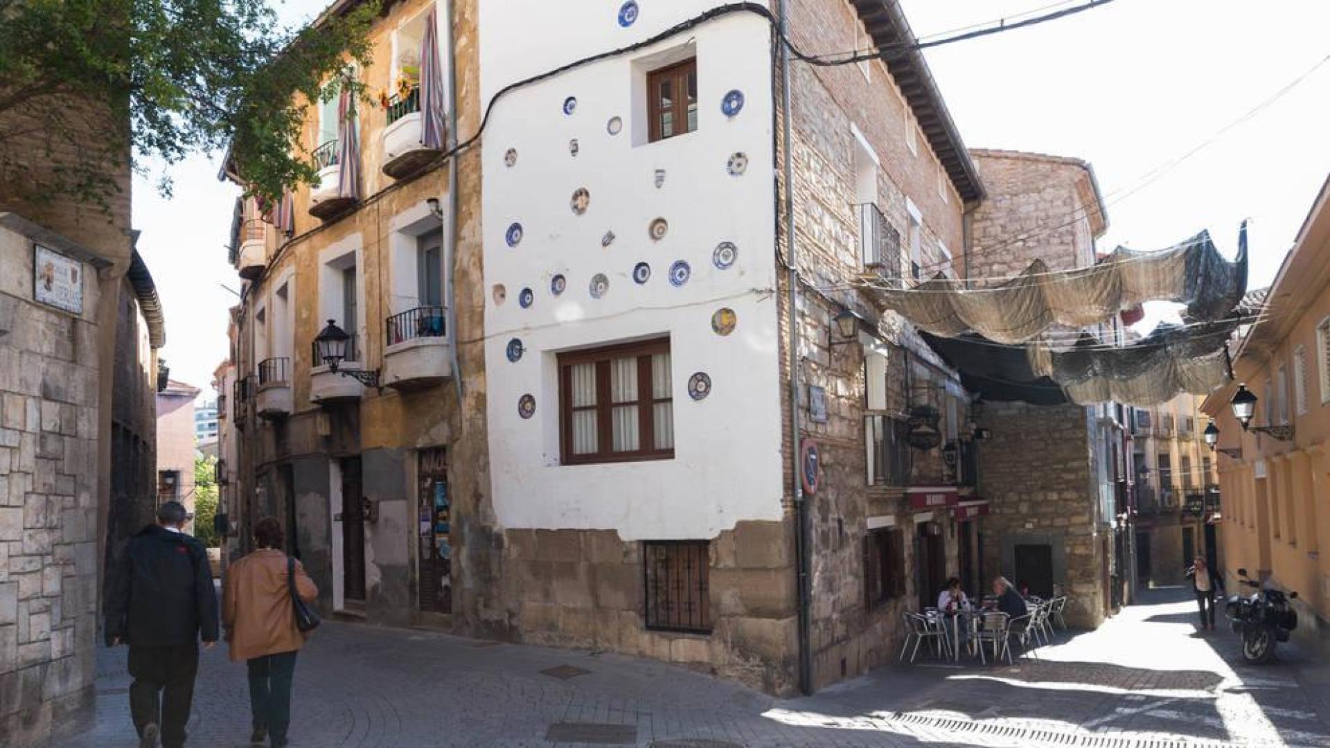 Un cordero en moto por Tudela