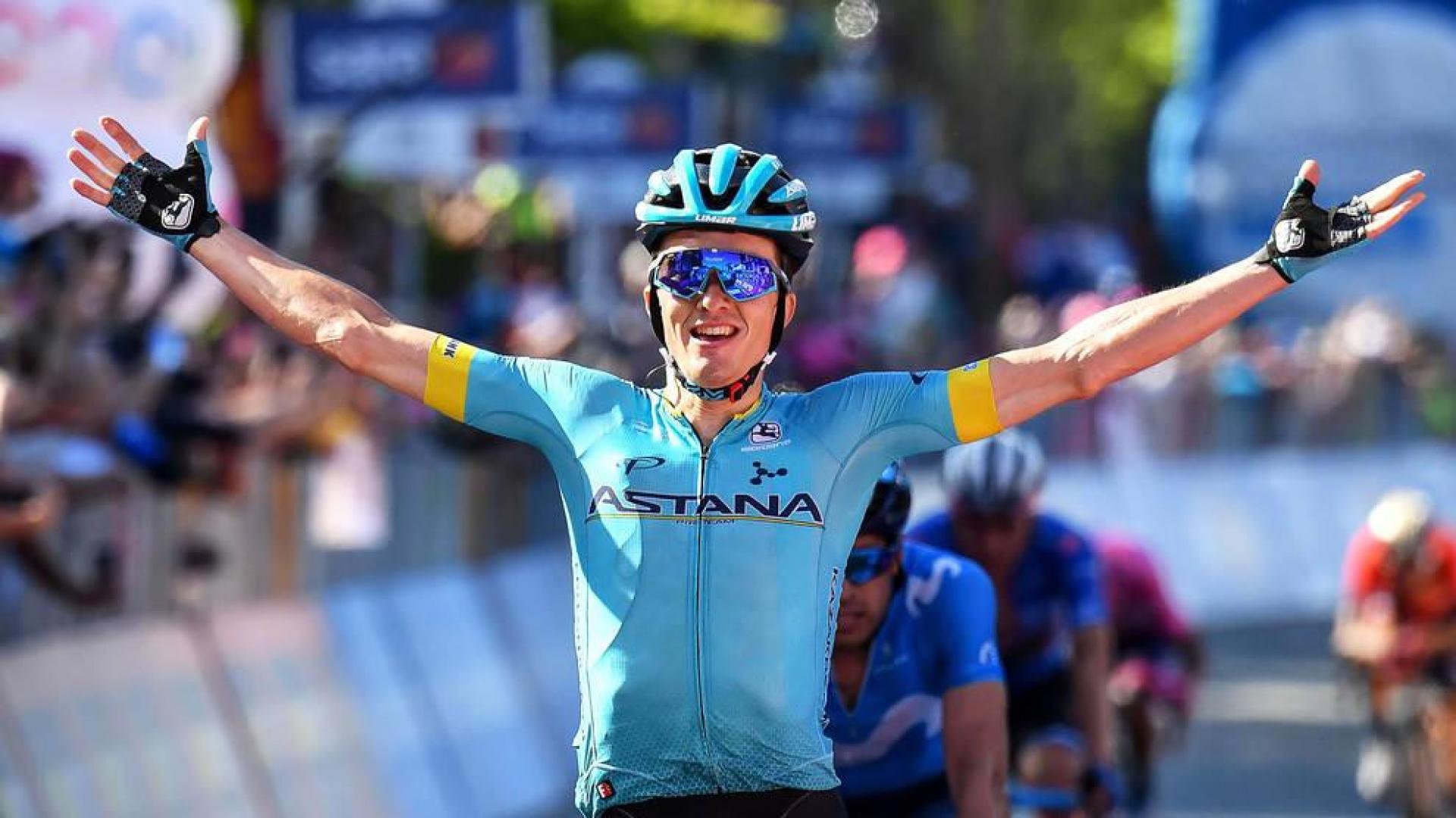 Pello Bilbao le gana el esprint a Landa en la meta de Crocce d'Aune-Monte Avena