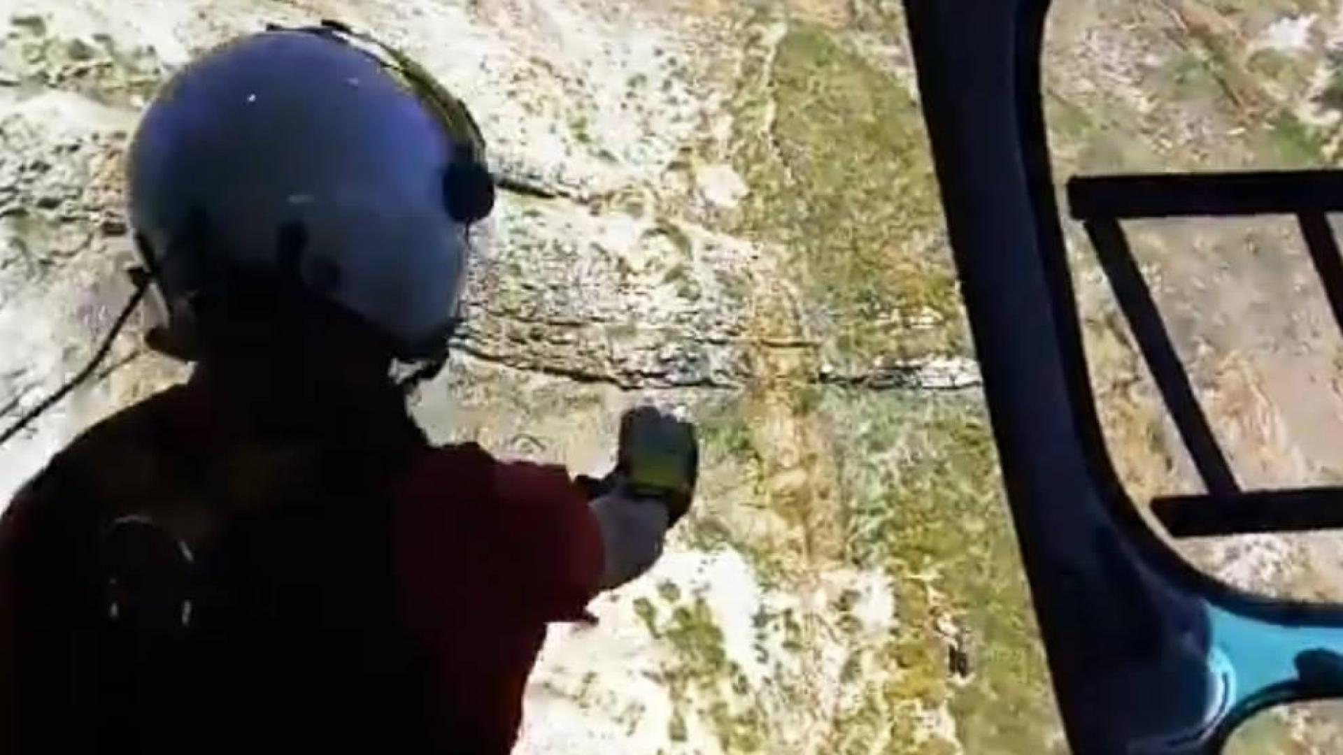 Rescatada una montañera tras sufrir una caída en San Donato