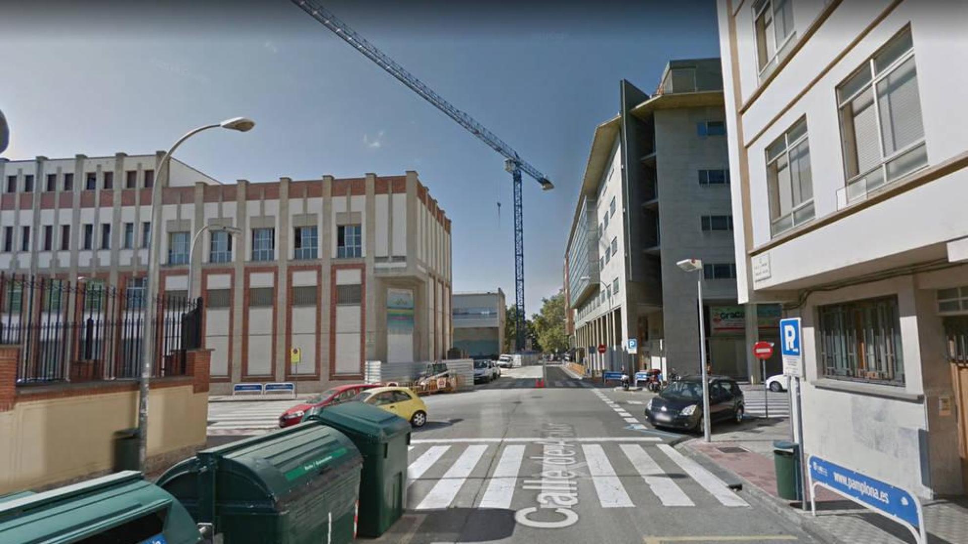 Calle Aralar de Pamplona