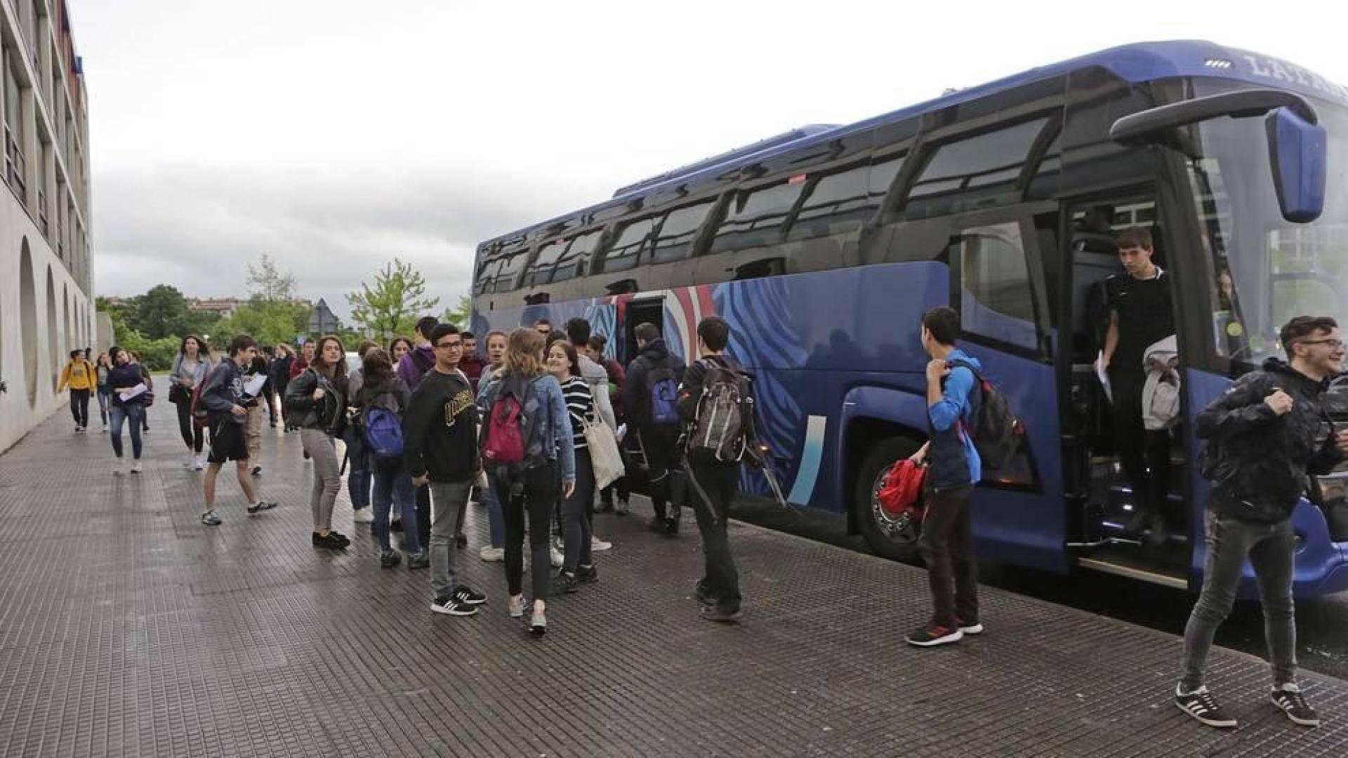Cuando toca 'madrugón' y excursión a la EvAU