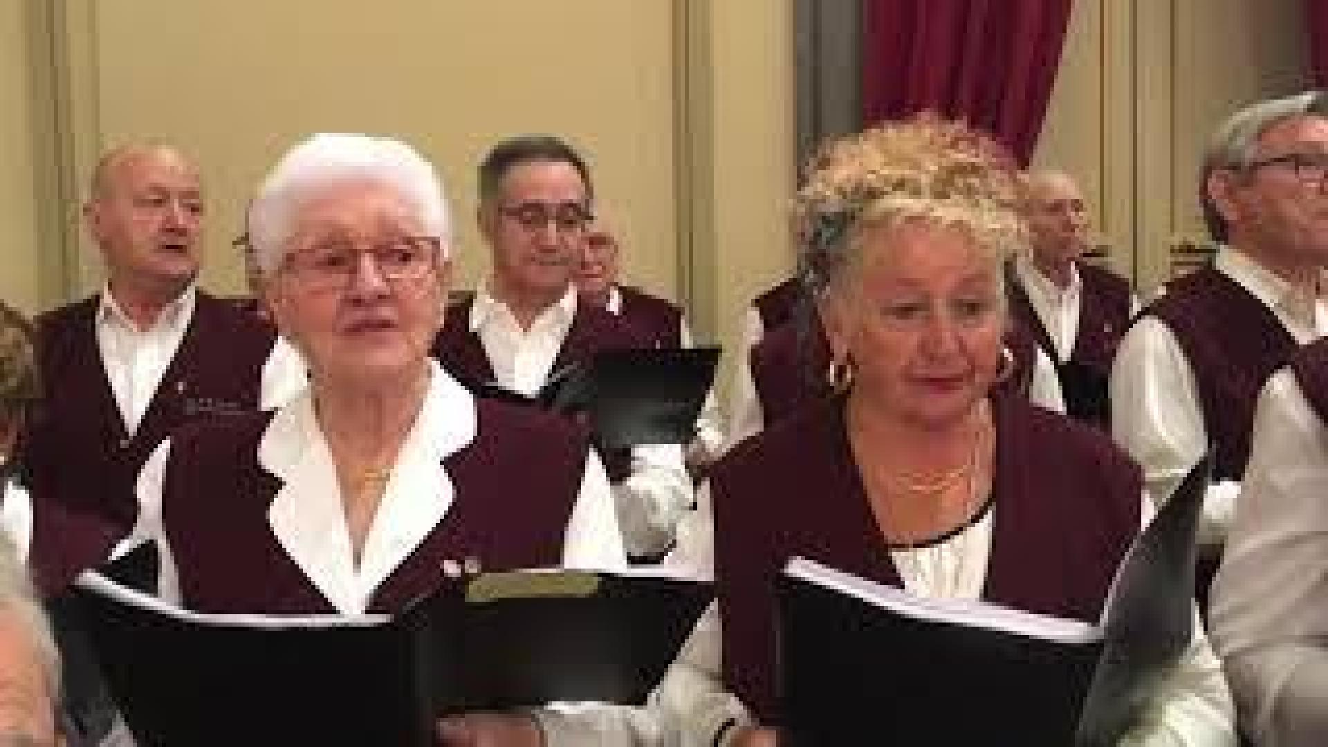 Sexta misa de la escalera de San Fermín