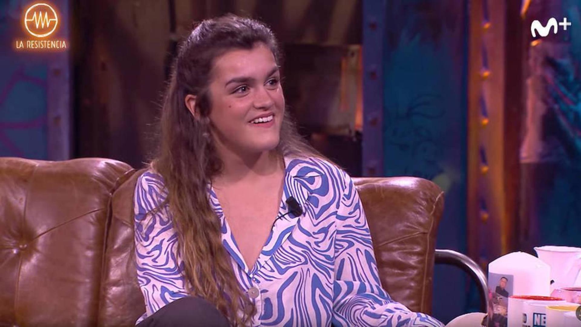 Amaia Romero revela en 'La Resistencia' que tiene "más dinero del que debería"