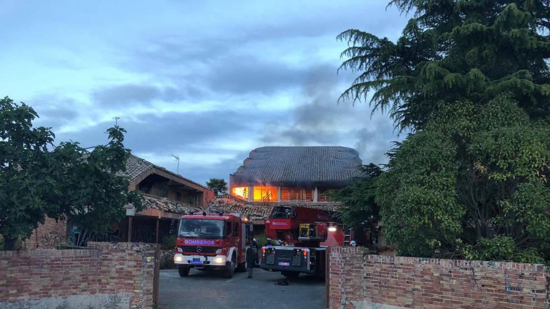 Sofocado un incendio en el convento de las Agustinas de Aranzadi