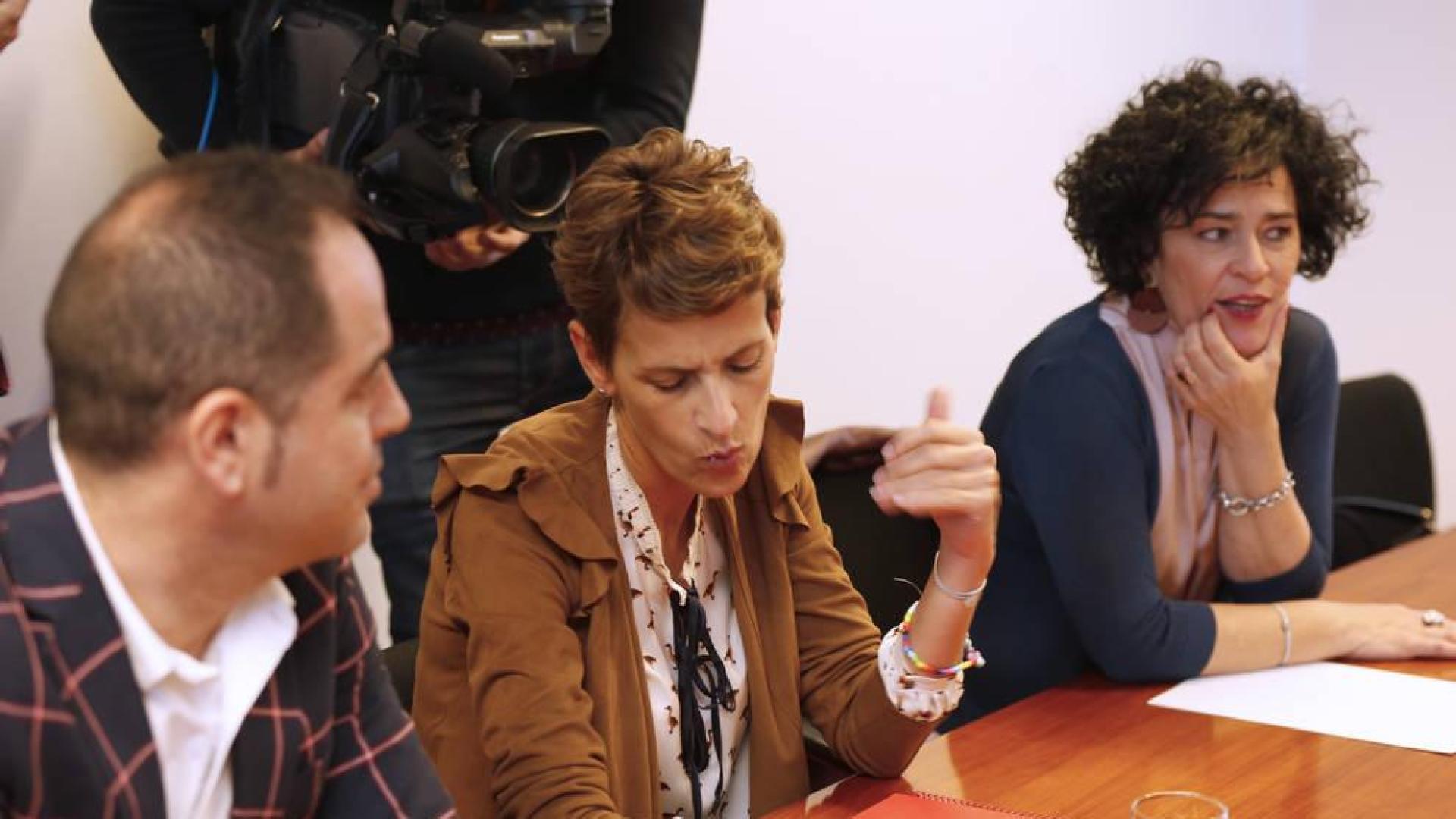 Chivite, reunida este viernes con Izquierda-Ezkerra