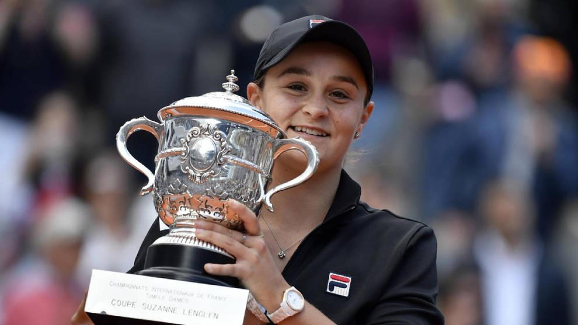 La australiana Ashleigh Barty gana la final femenina de Roland Garros