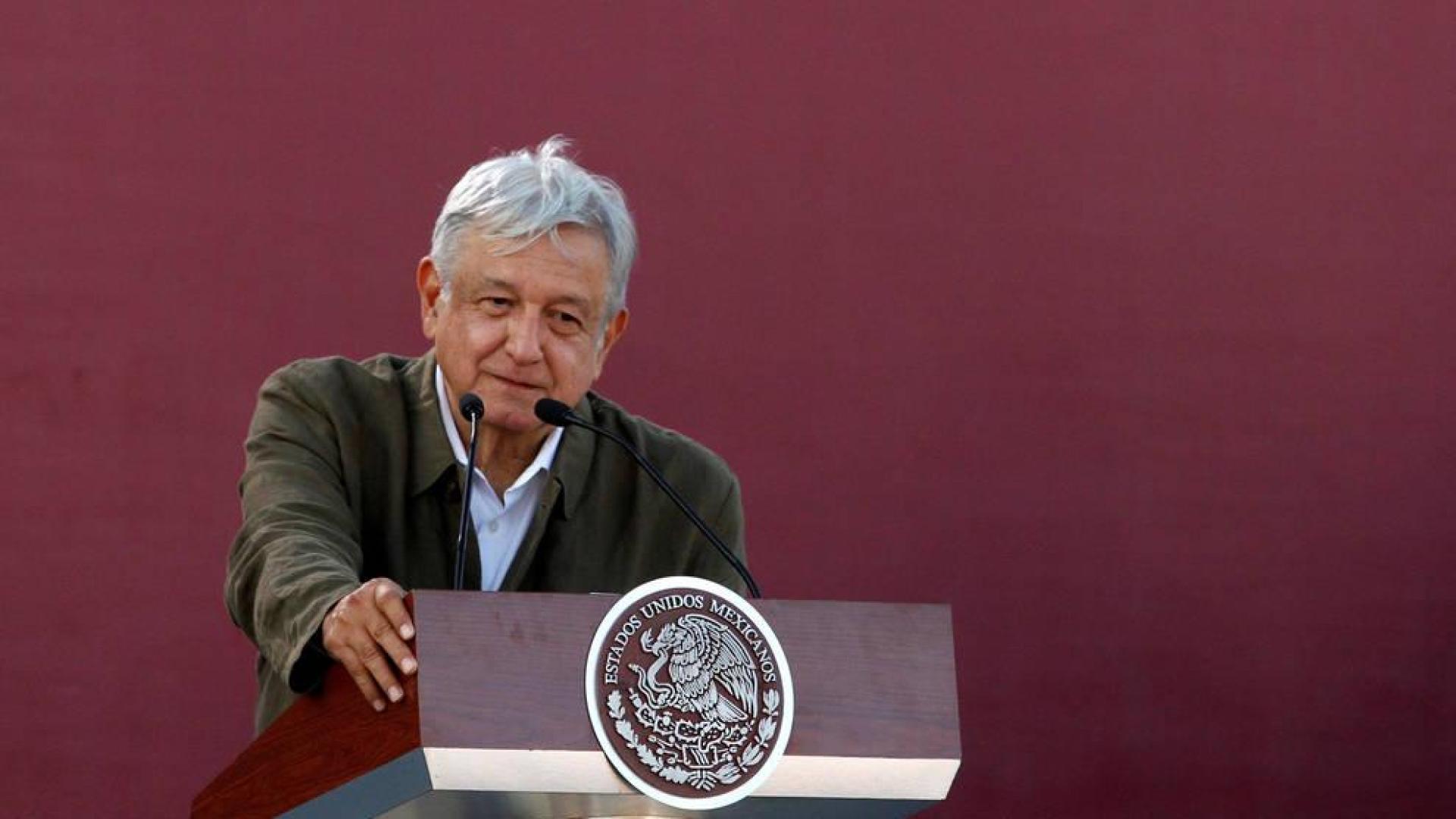 El presidente de México Andrés Manuel López Obrador.