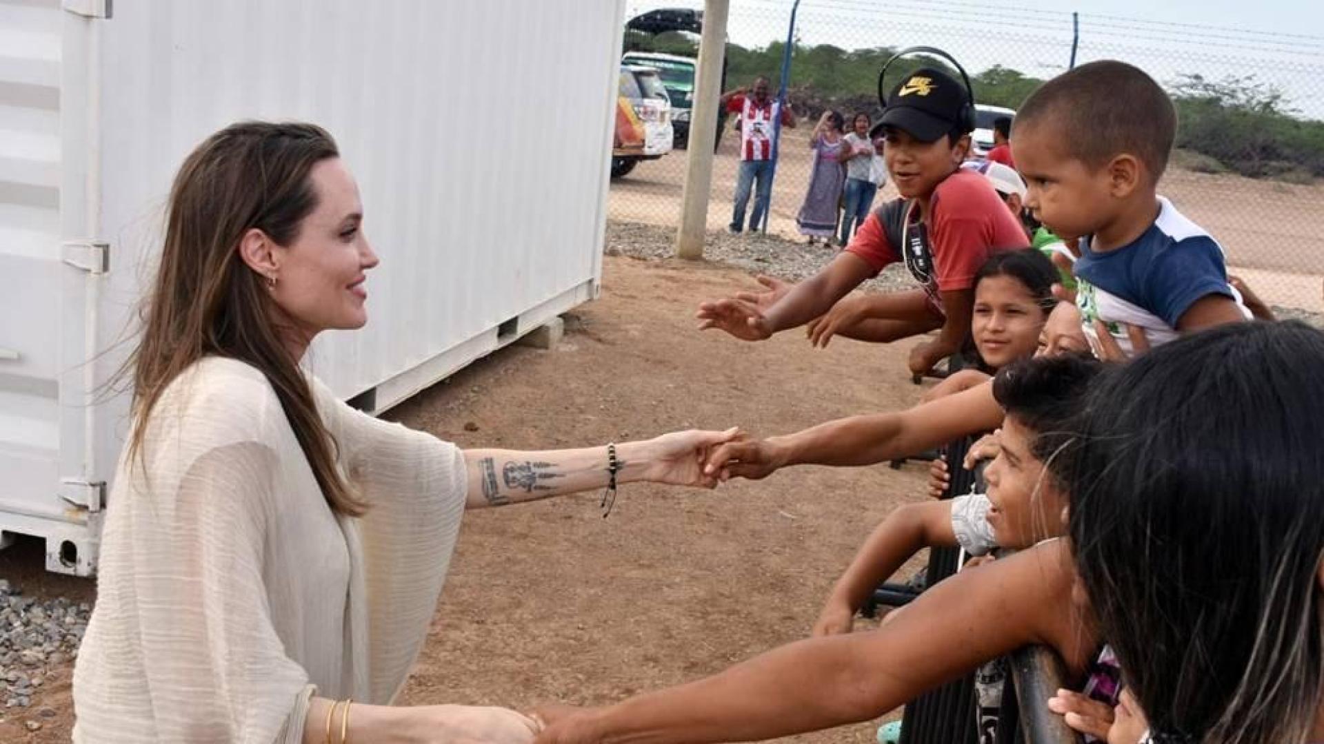 Jolie destaca la respuesta humanitaria de Colombia ante el éxodo de venezolanos