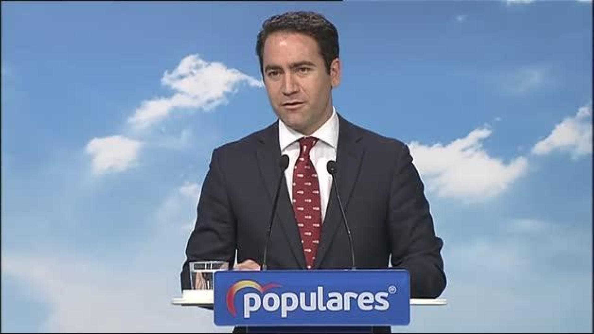 En el PP "no sólo no vamos a facilitar la investidura de Sánchez, vamos a dificultarla"