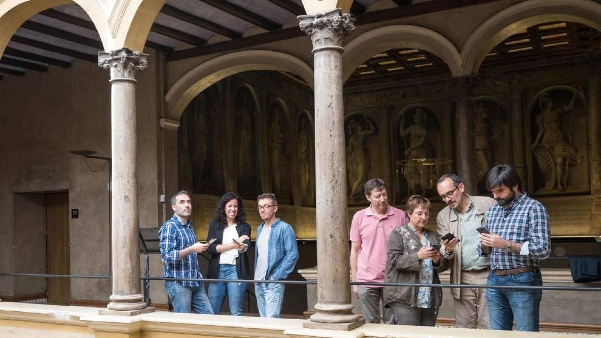 Una aplicación se adentra en el palacio del Marqués de San Adrián de Tudela