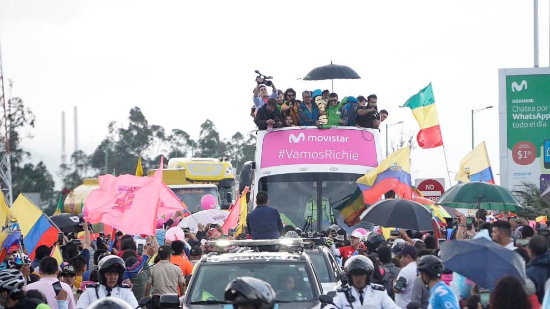 Carapaz, de Pamplona a Quito