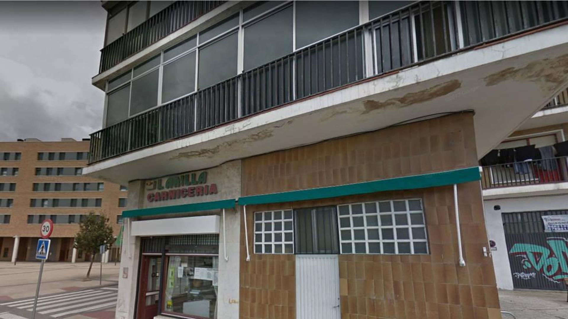 Carnicería Arilla, situada en la calle de Santa Engracia.
