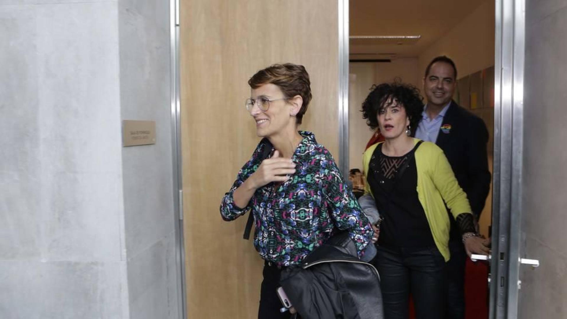 María Chivite (PSN), reunida con Podemos dentro de su ronda de contactos