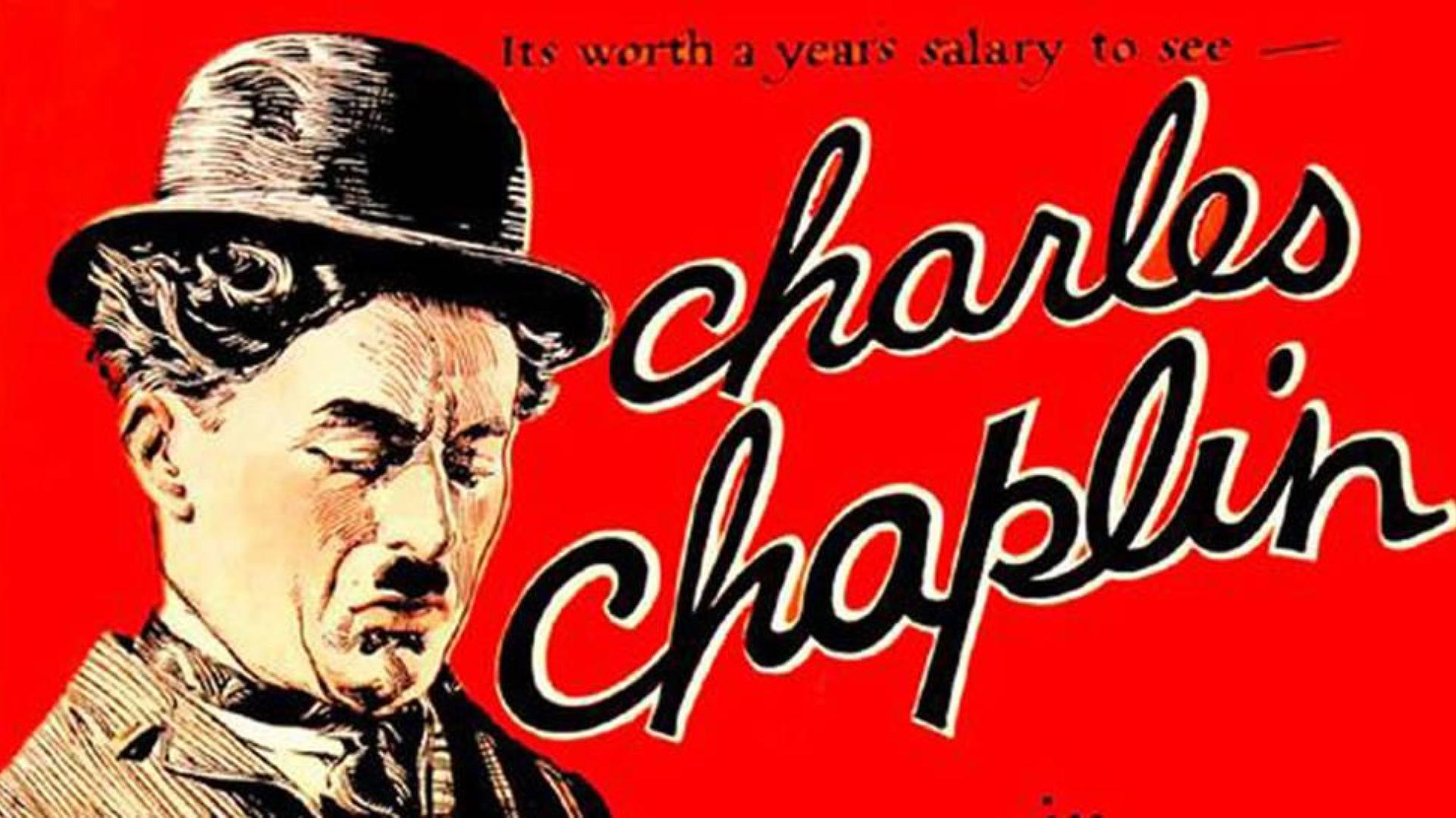 Cartel de Charles Chaplin.