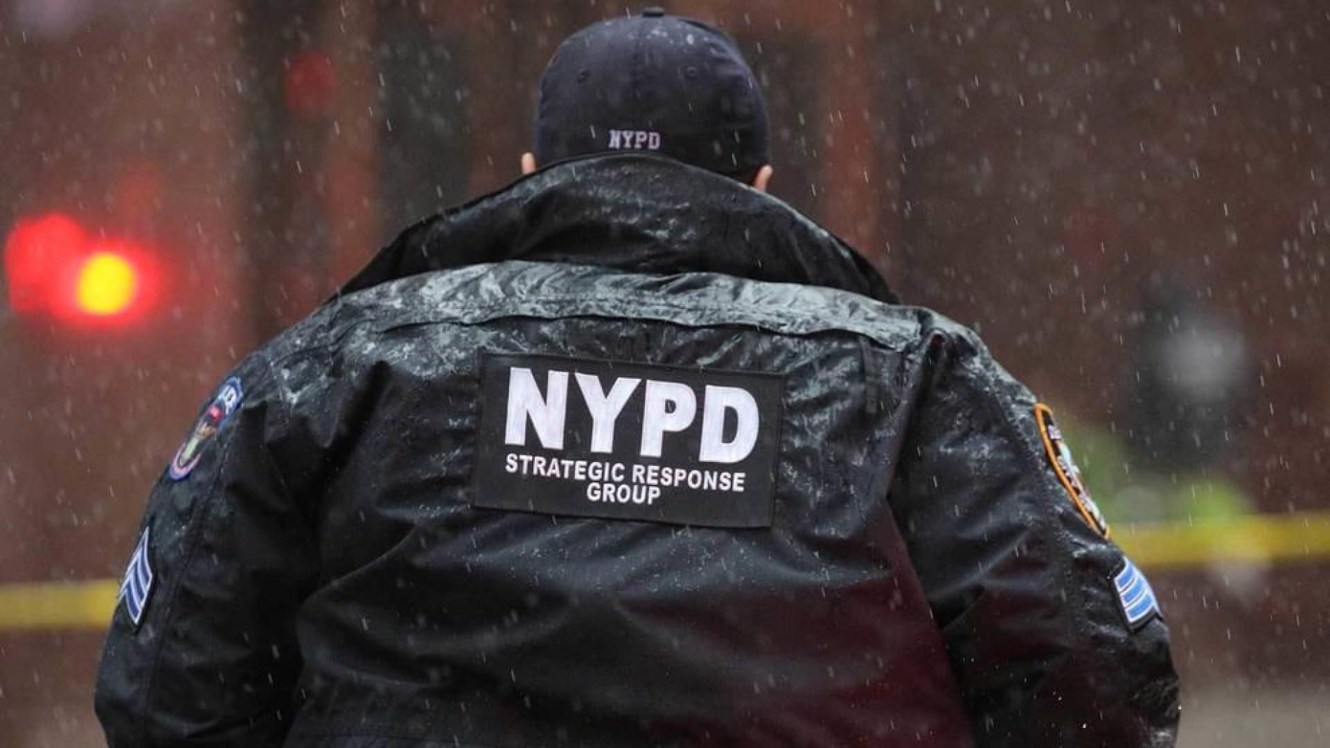 Un agente de la policía de Nueva York.