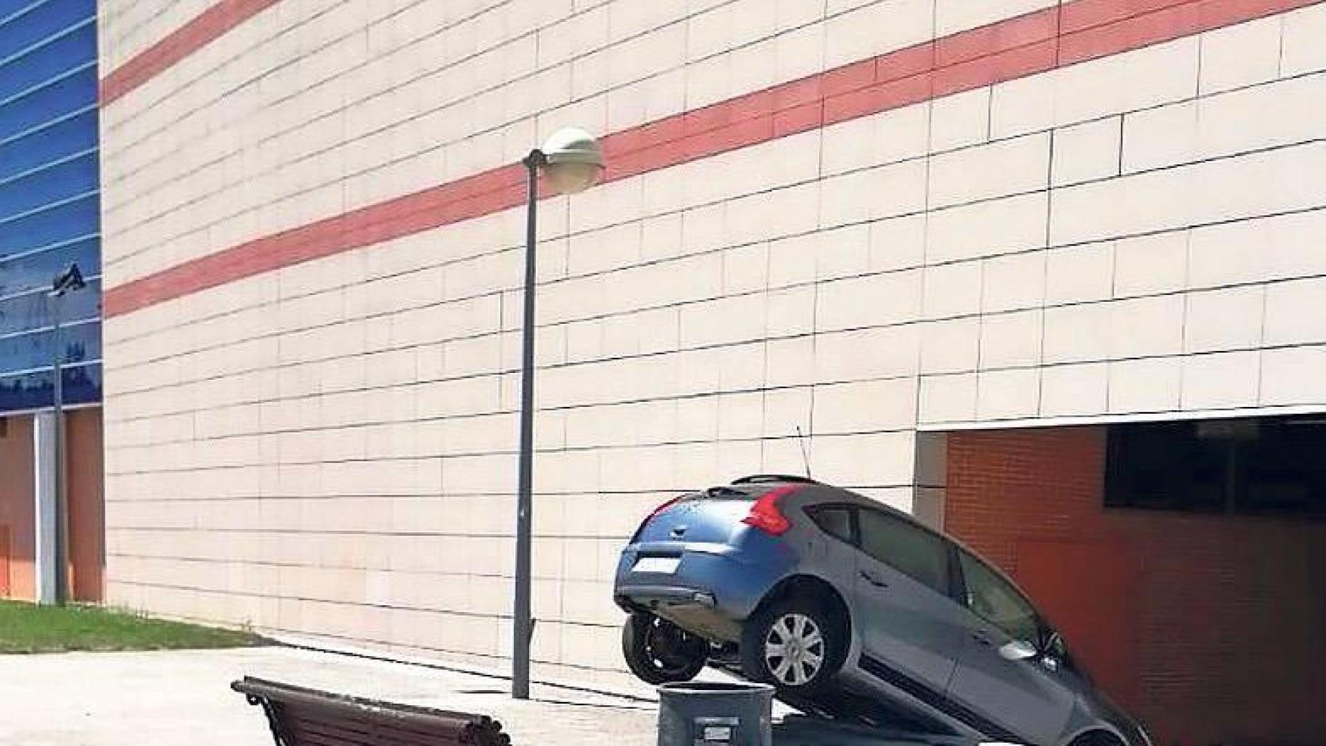 Aparatoso accidente en la Morea