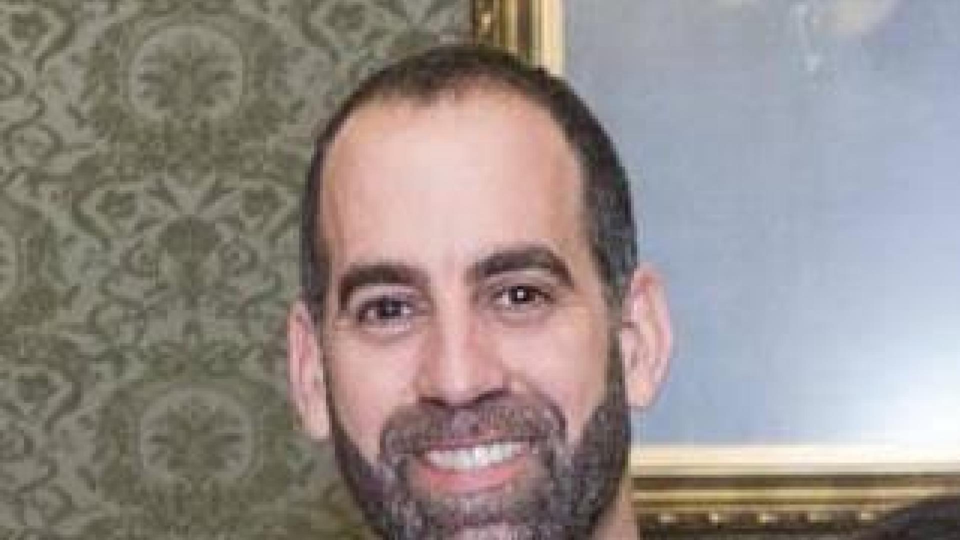 Abel Zardoya Santos, profesor de educación especial en el colegio Torre Monreal de Tudela.