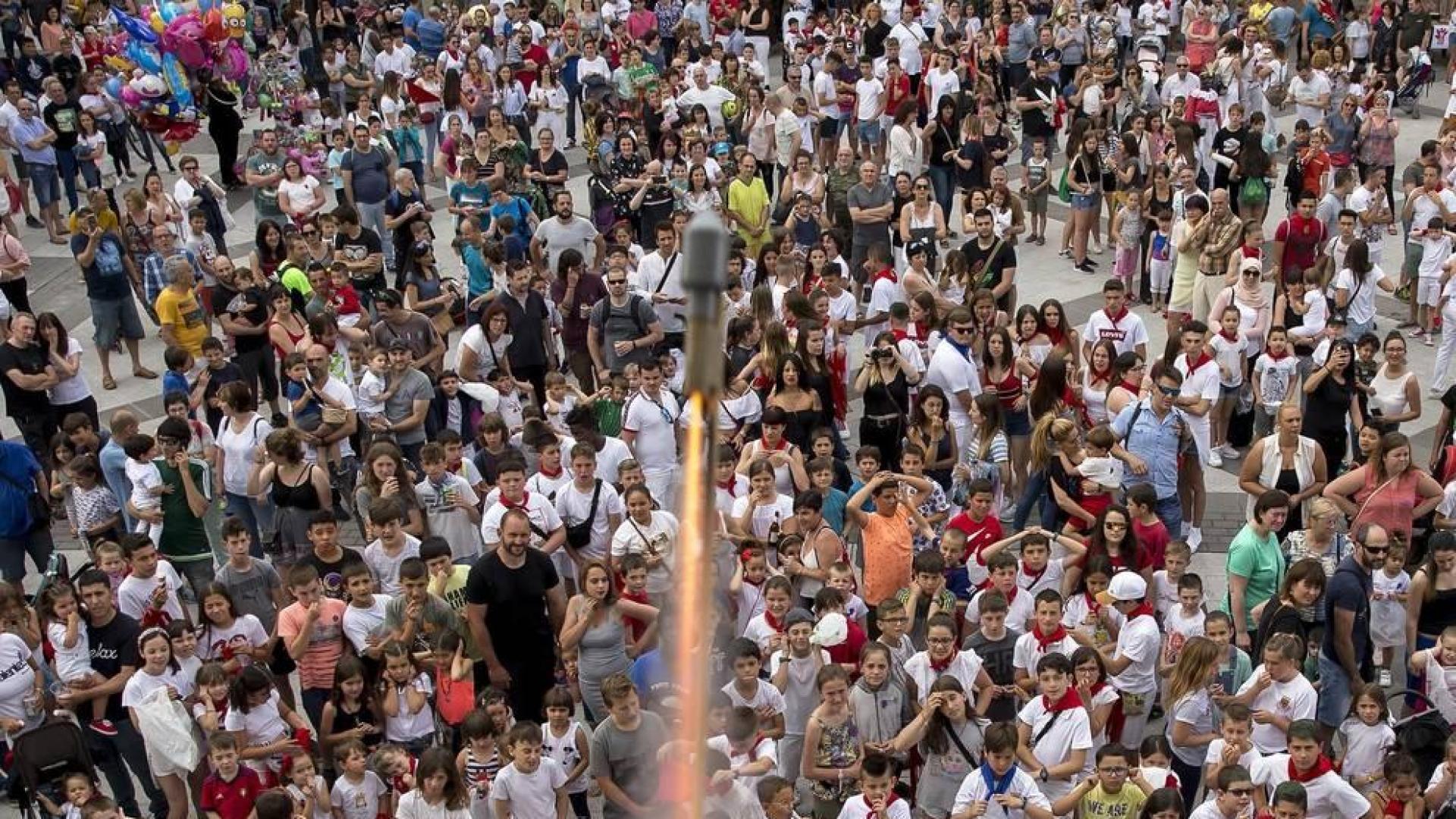 Decenas de niños y familias se dieron cita este miércoles, 19 de junio, para inaugurar las fiestas