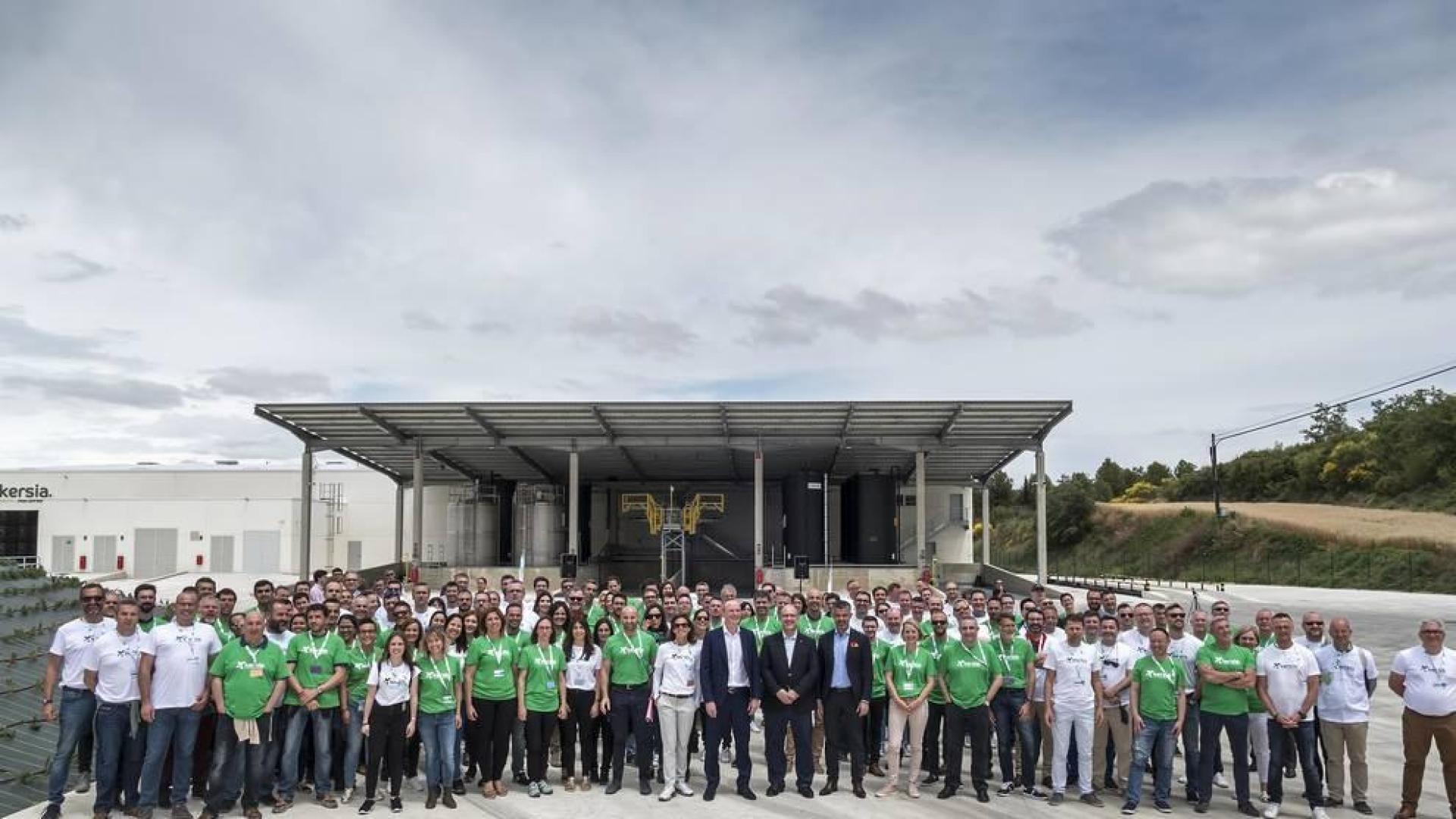 El grupo Kersia inaugura su planta de Estella con siete trabajadores