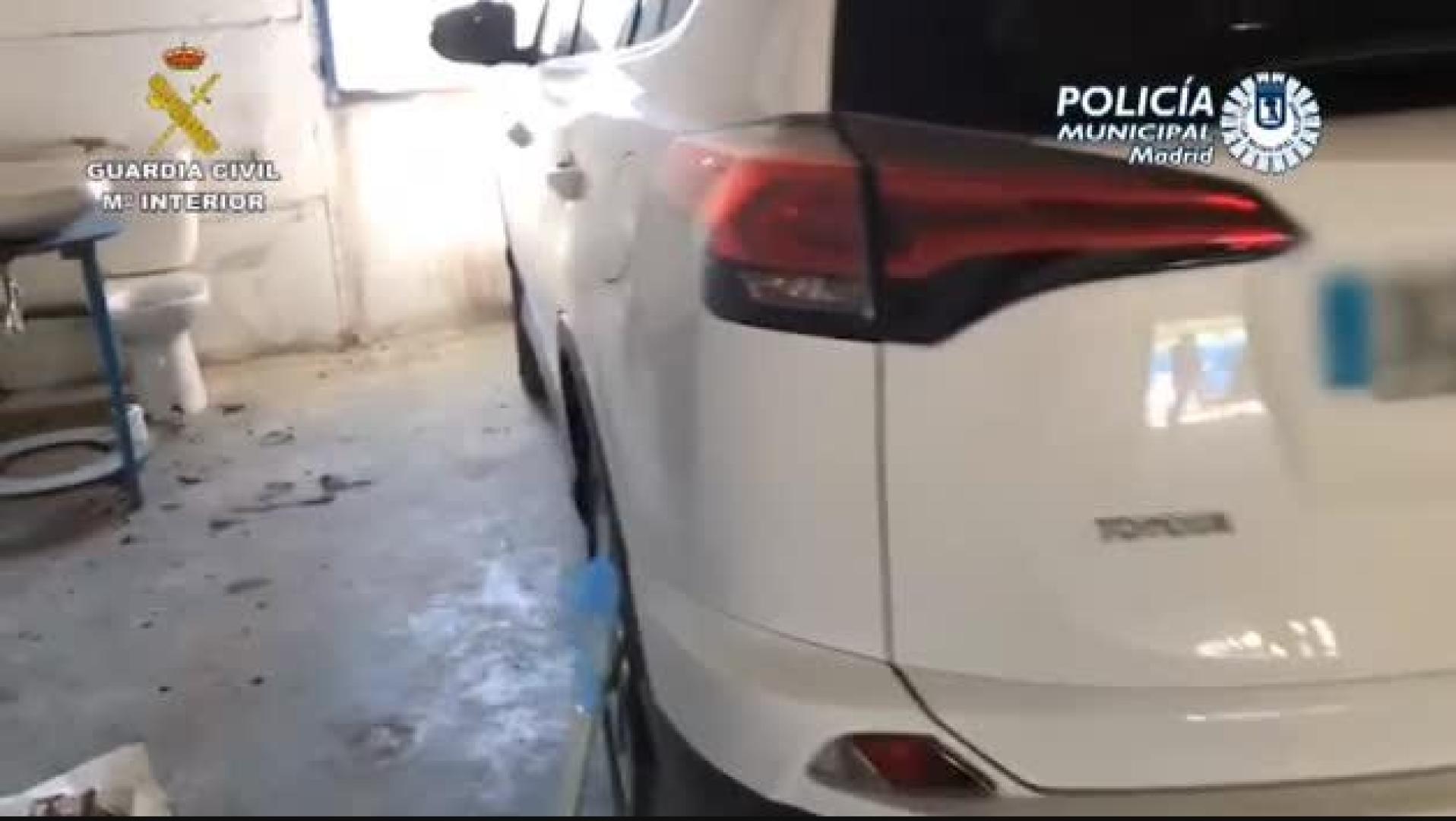 Desarticulado en Madrid un grupo criminal que distribuía vehículos en toda Europa