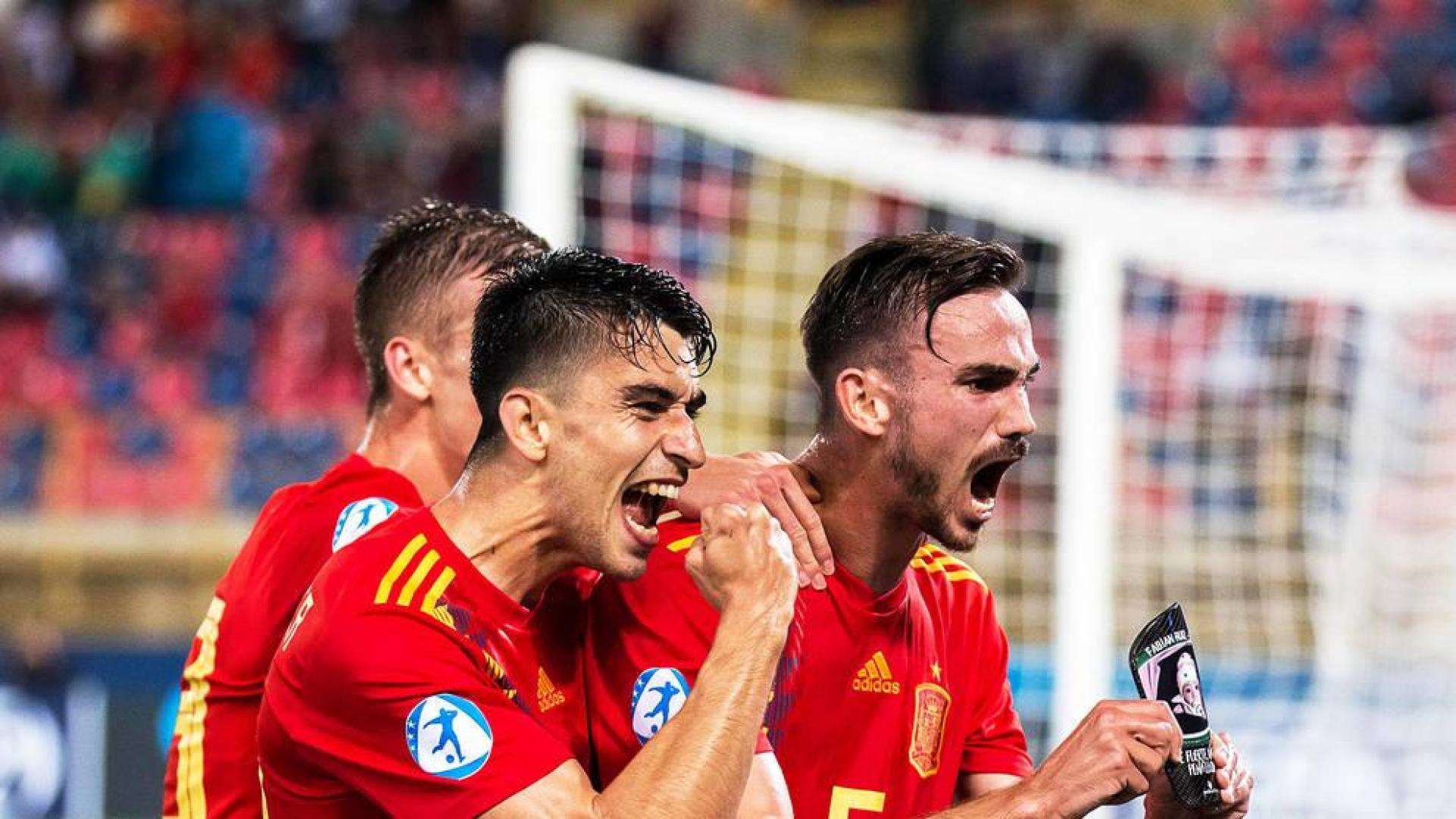Los sub 21 hacen pleno: goleada, semifinal y Juegos Olímpicos