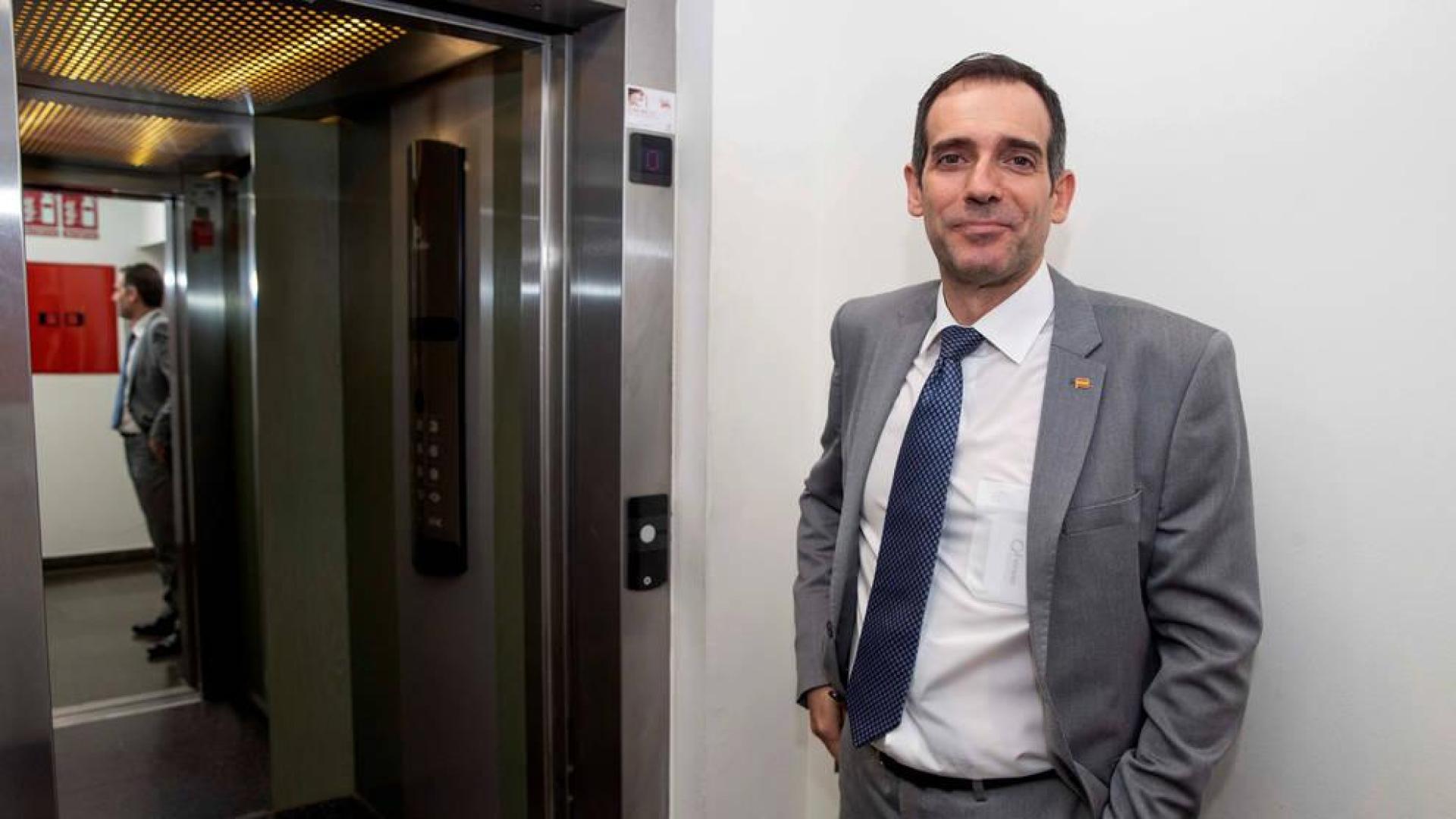 El portavoz del grupo parlamentario de Vox en la Asamblea Regional de Murcia, Juan José Liarte.