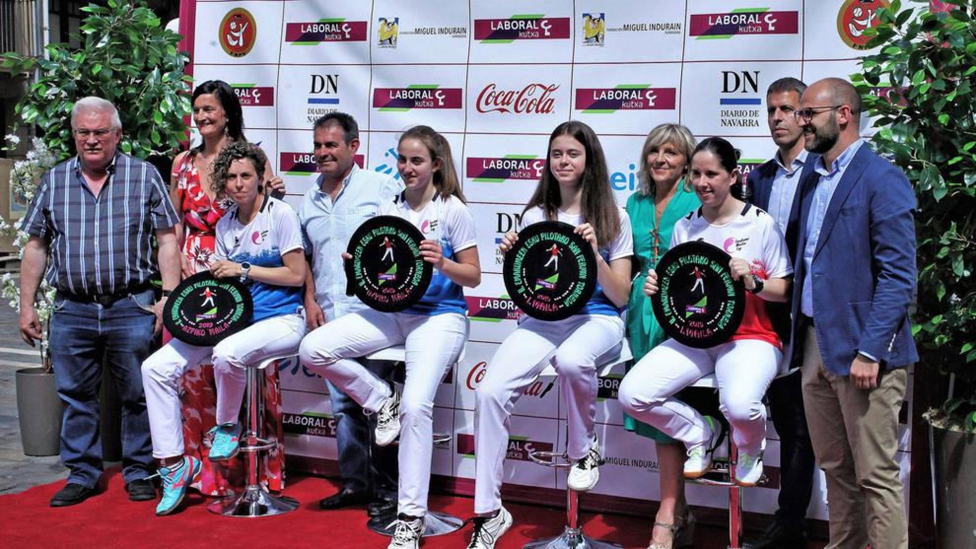 Presentación del II Torneo Femenino de San Fermín.