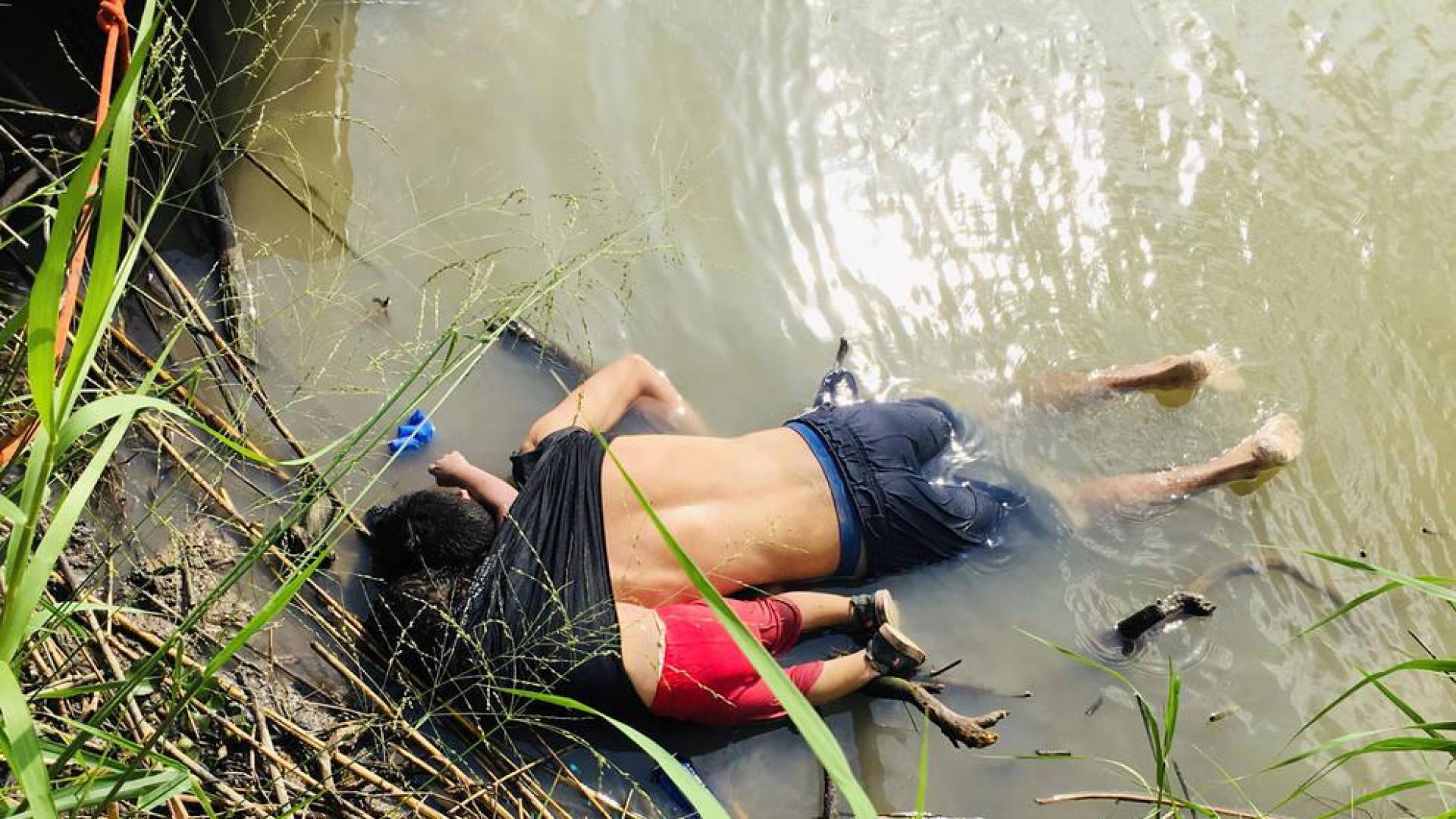 Nueva drama de la migración: un padre y su hija mueren ahogados en el río Bravo
