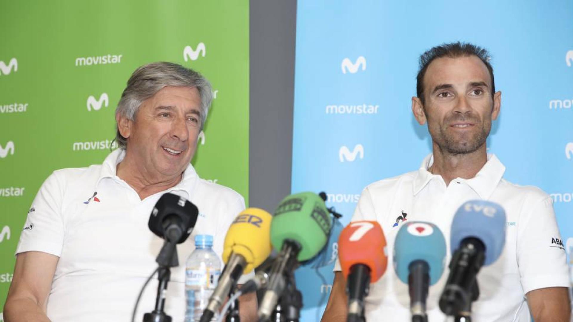 Alejando Valverde renueva dos años con Movistar y correrá hasta los 41 años