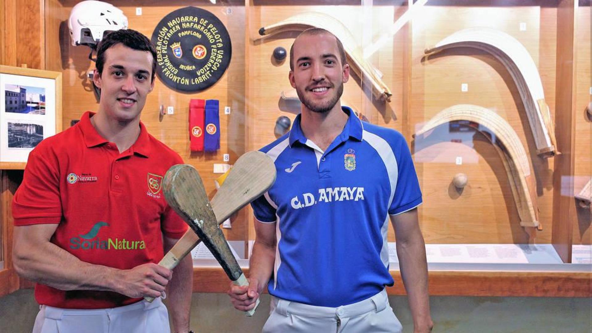 Sanz y Barón se citan este sábado en el Labrit por la txapela de pala corta