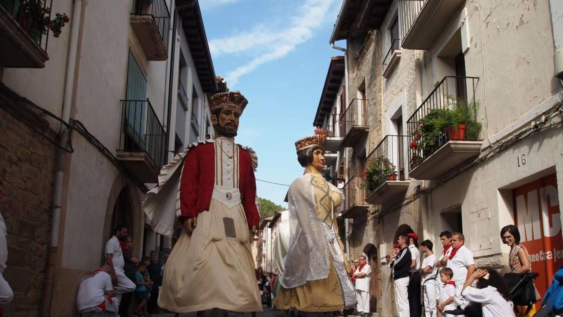 Sangüesa se vuelca este año con la celebración del centenario de la Comparsa
