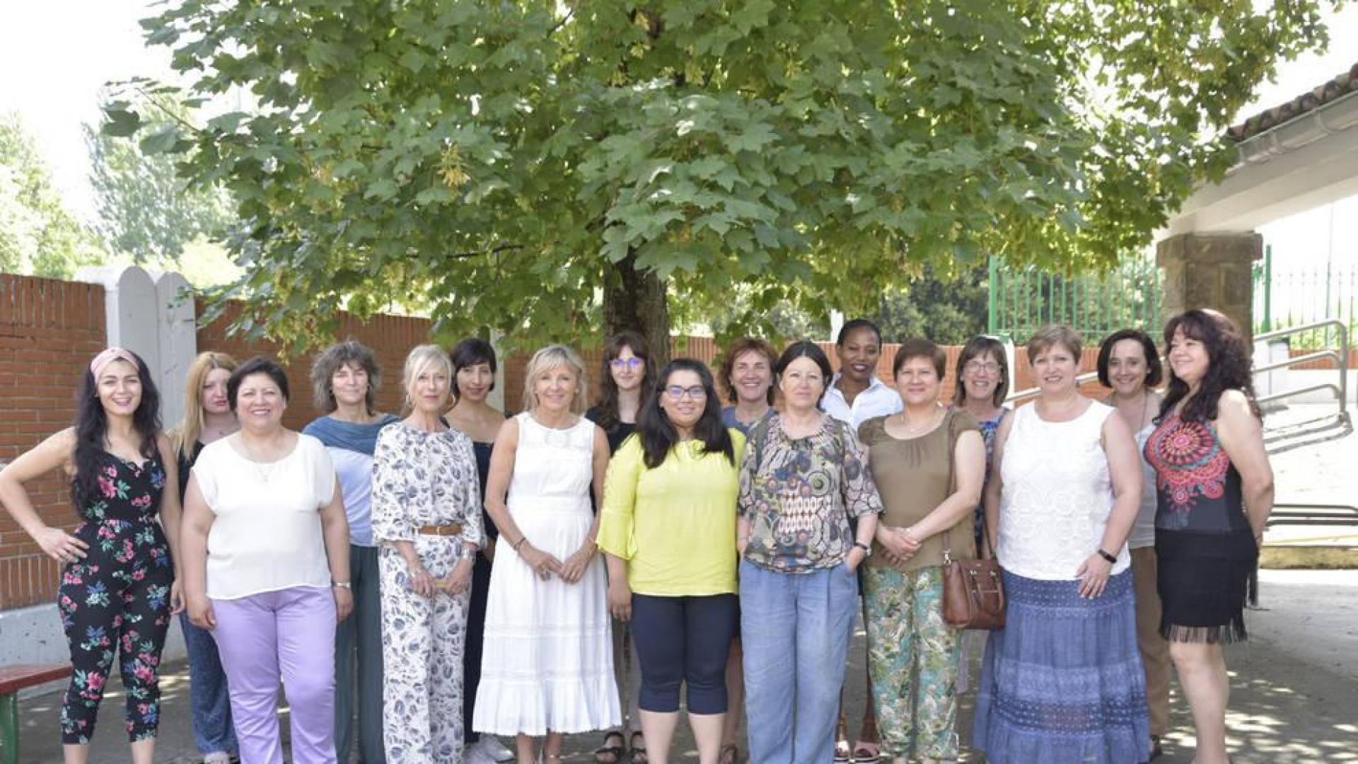 Clausura del curso de formación 'Atención a personas en situación de dependencia'.