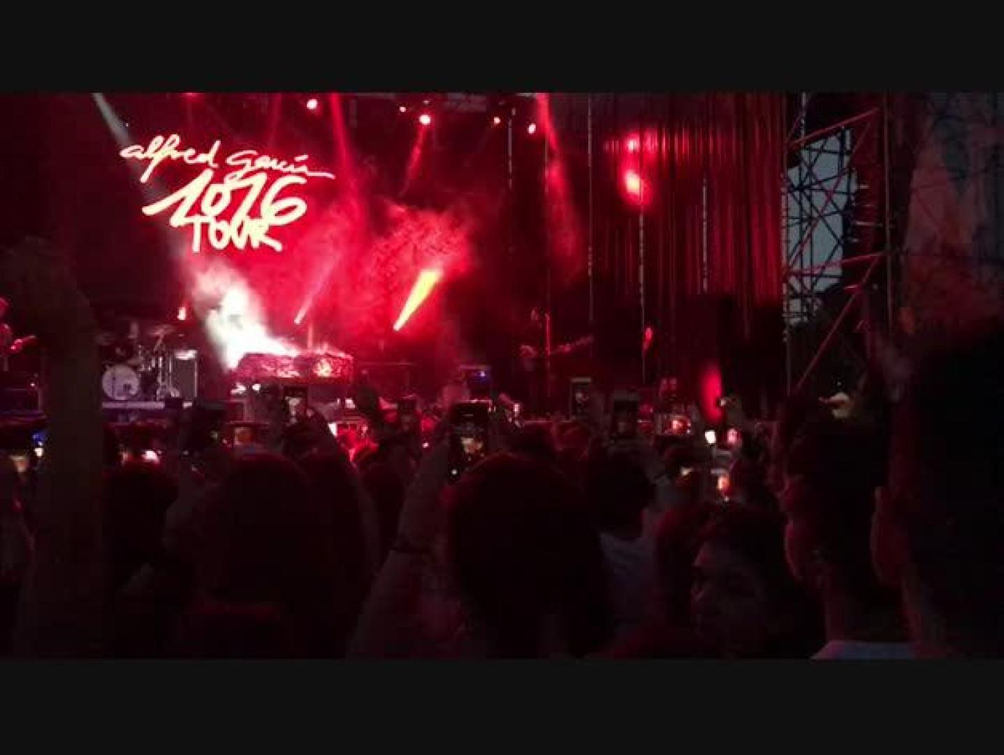 Alfred García en el Festival Holika de Cortes