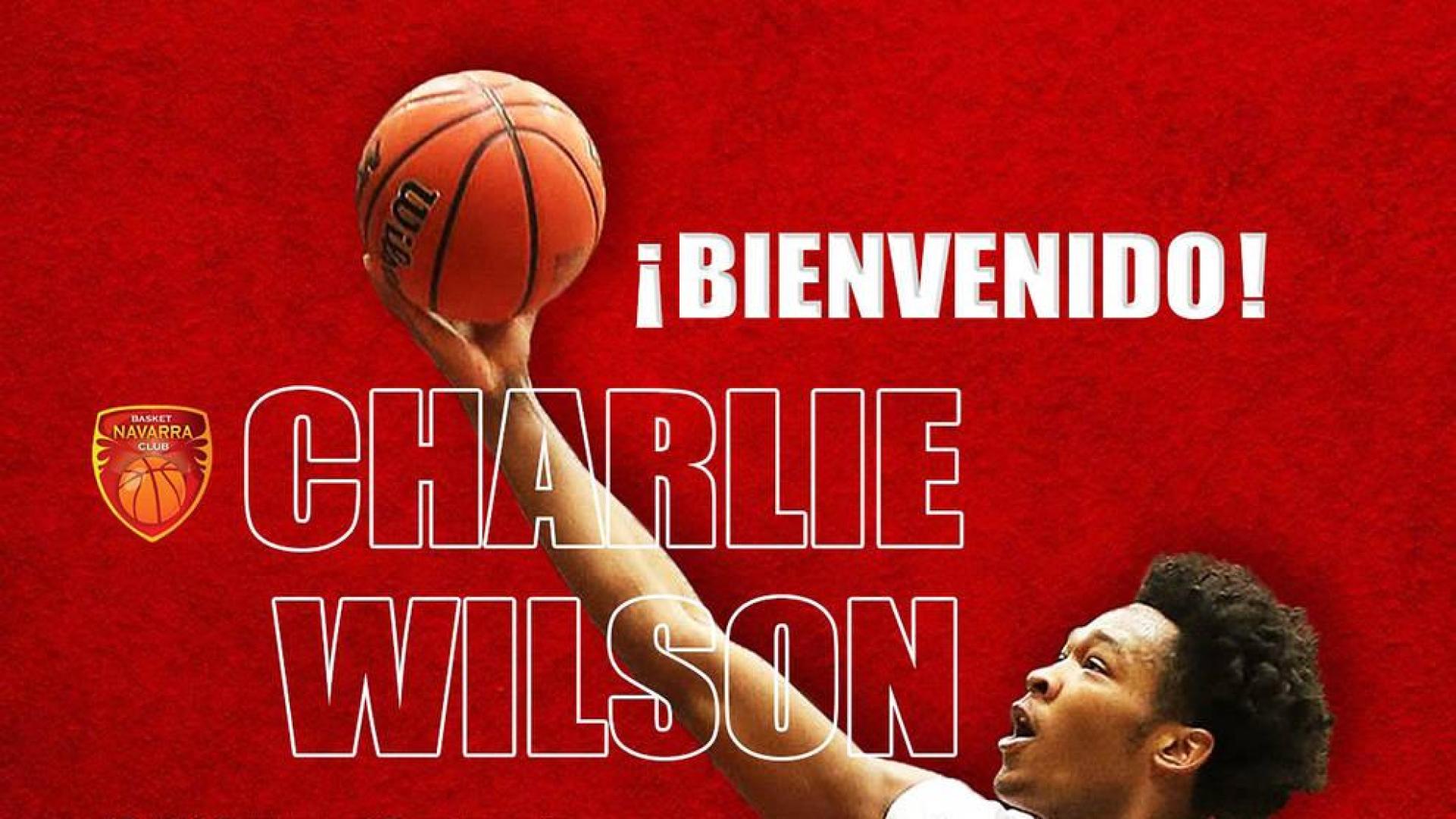 El pívot estadounidense Charlie Wilson ficha por el Basket Navarra