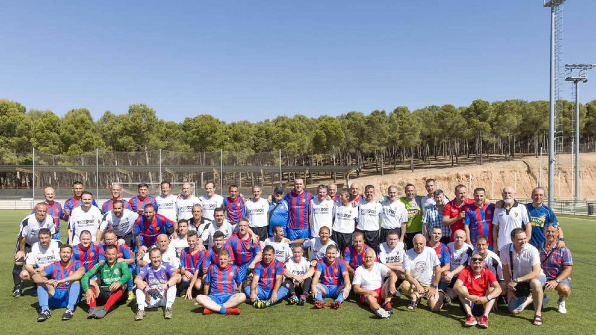Jornada de hermandad para los veteranos del Tudelano