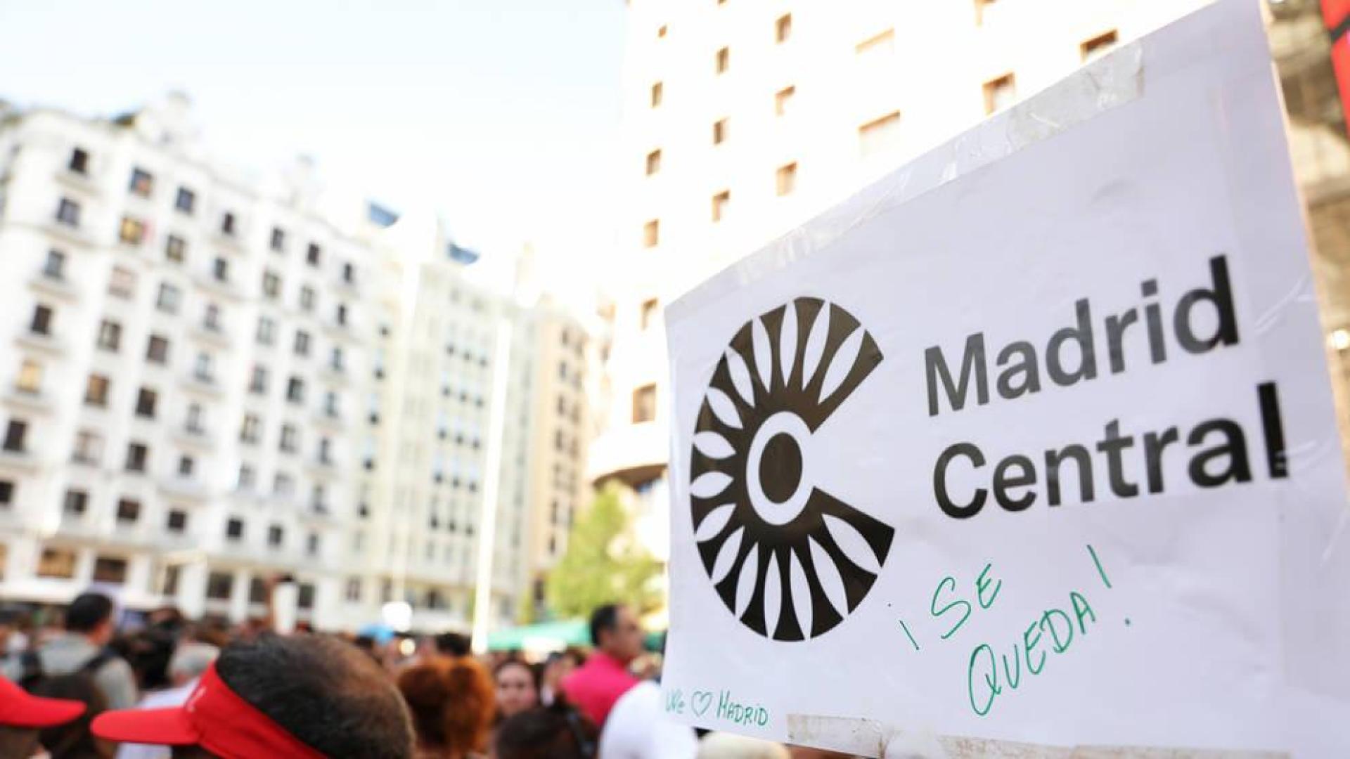 Acceder a Madrid Central desde este lunes no conllevará multa