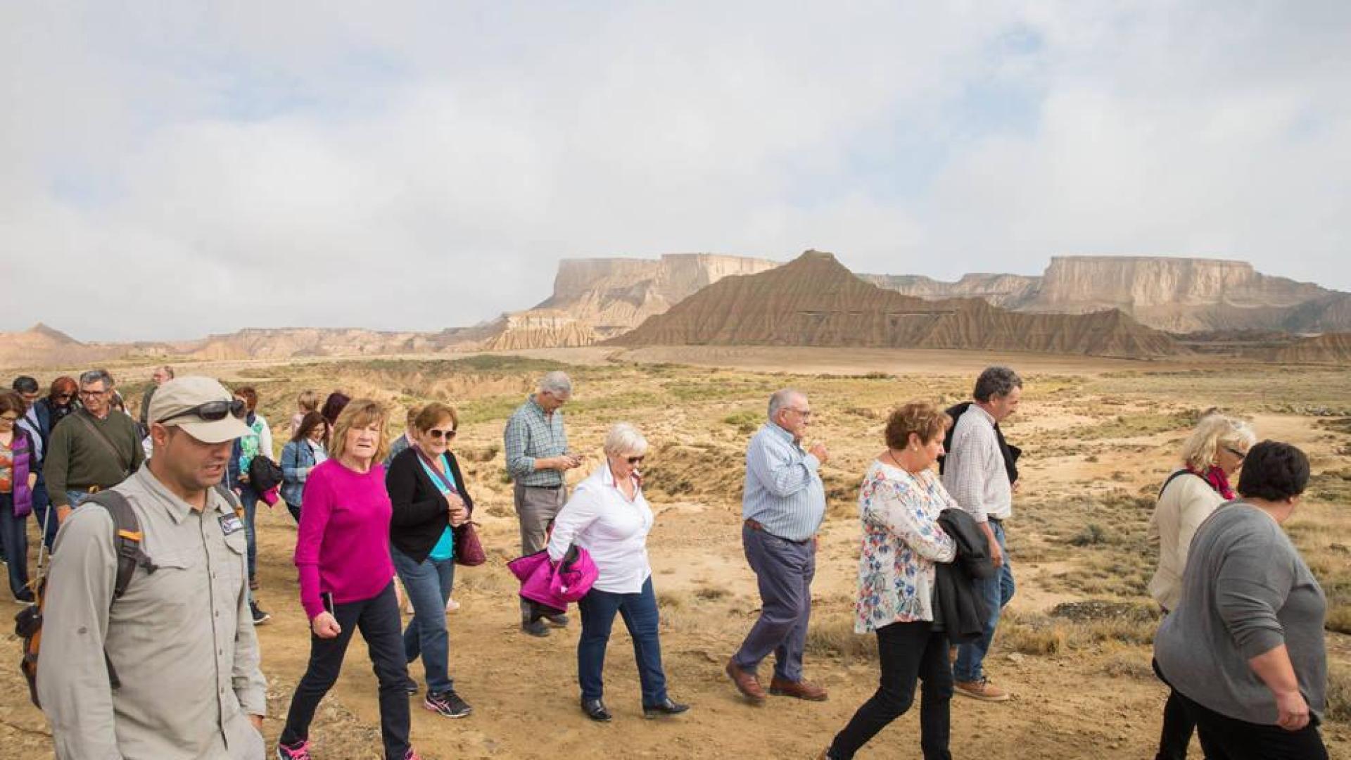 Bardenas batió en 2018 su récord de turistas con casi 77.000 visitantes