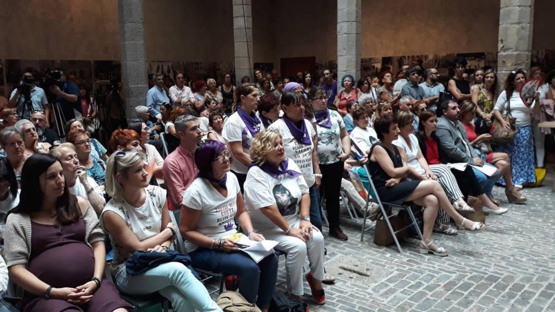 Acto en recuerdo a Nagore Laffage cuando se cumplen 11 años de su crimen en los Sanfermines de 2008