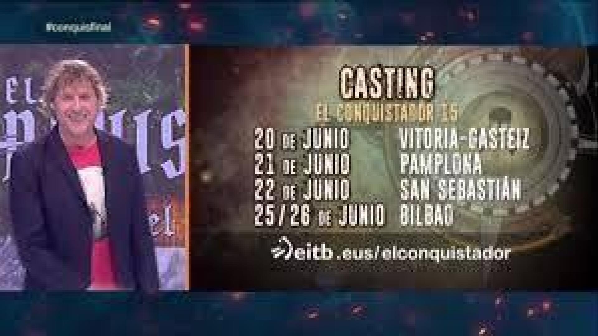Casting en Pamplona para la próxima edición de 'El Conquis' este martes