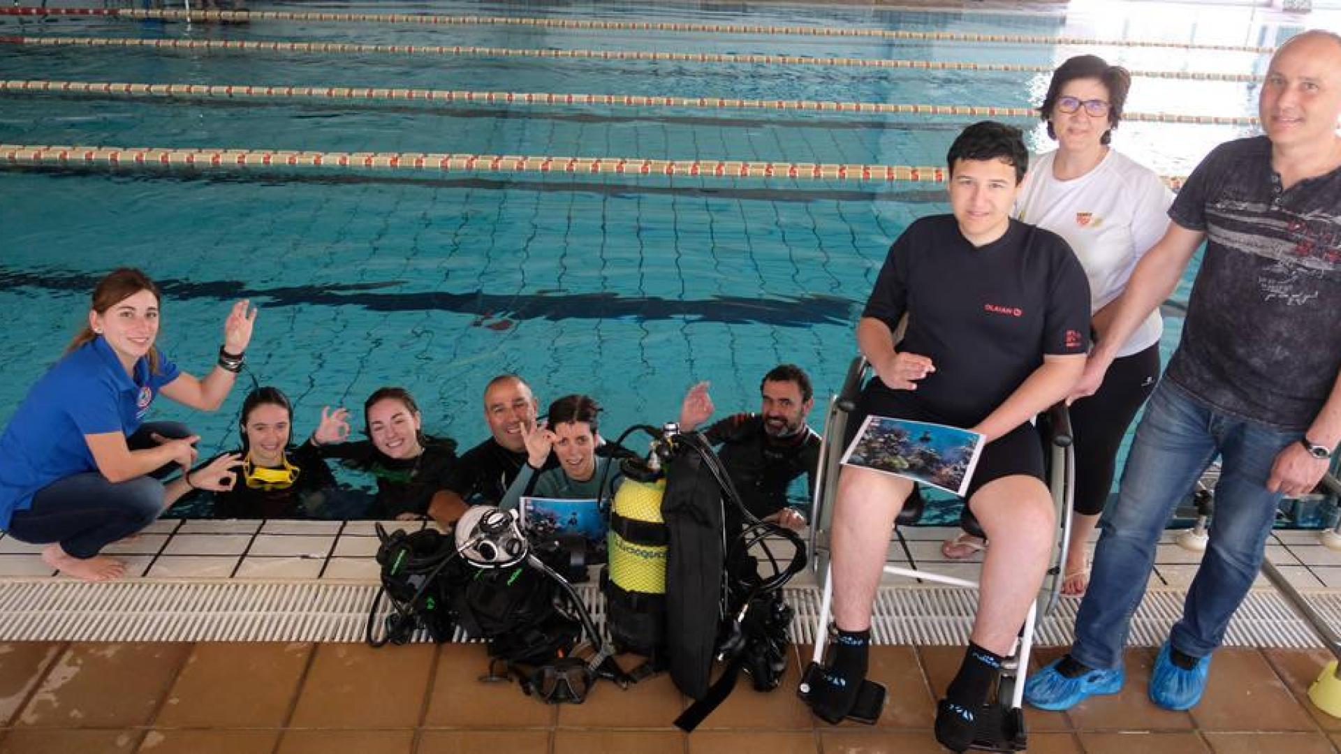 Buceo para personas con discapacidad: brazadas de vida