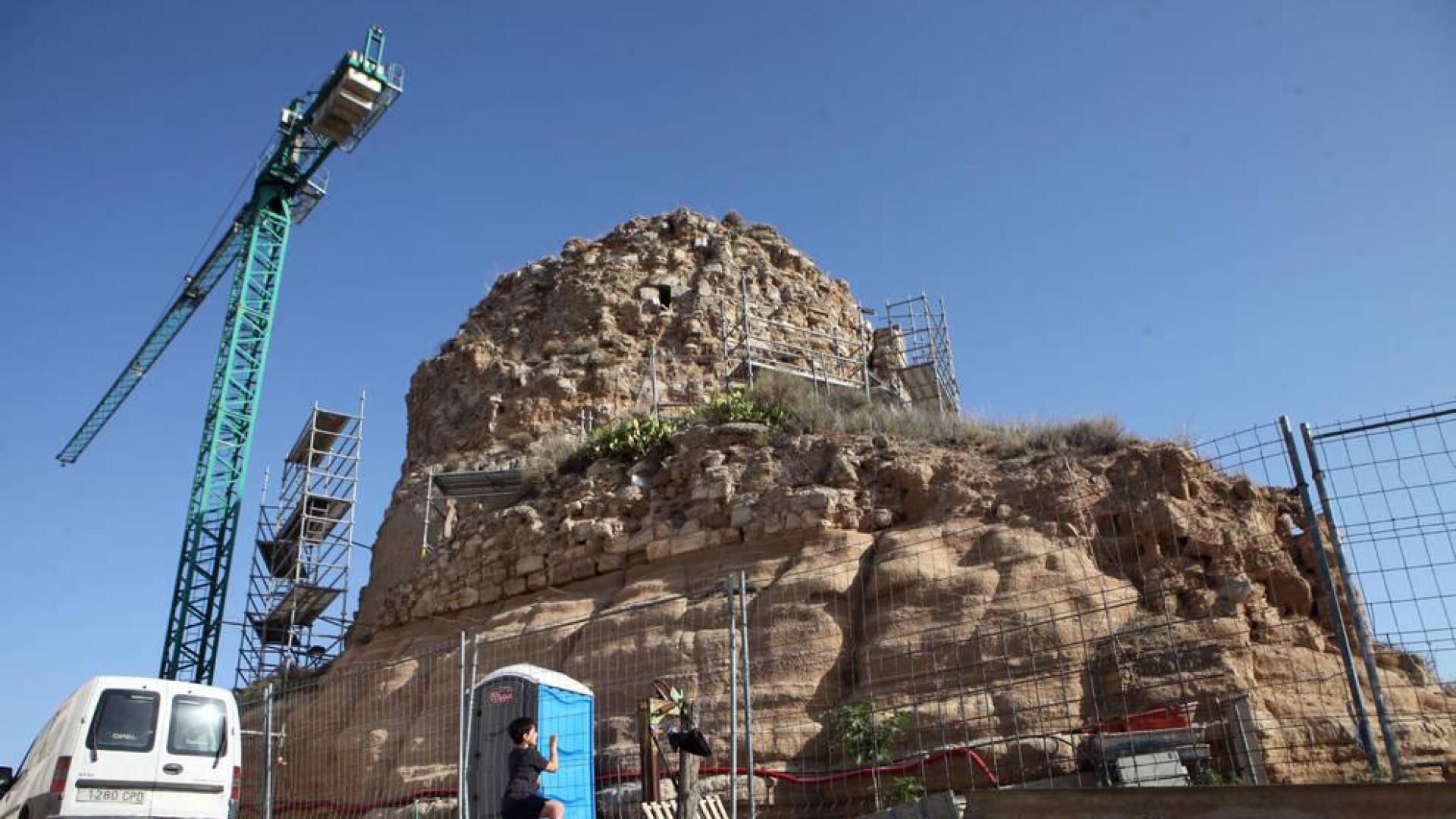 El Gobierno foral inicia la reforma de la torre del Castillo de Ablitas