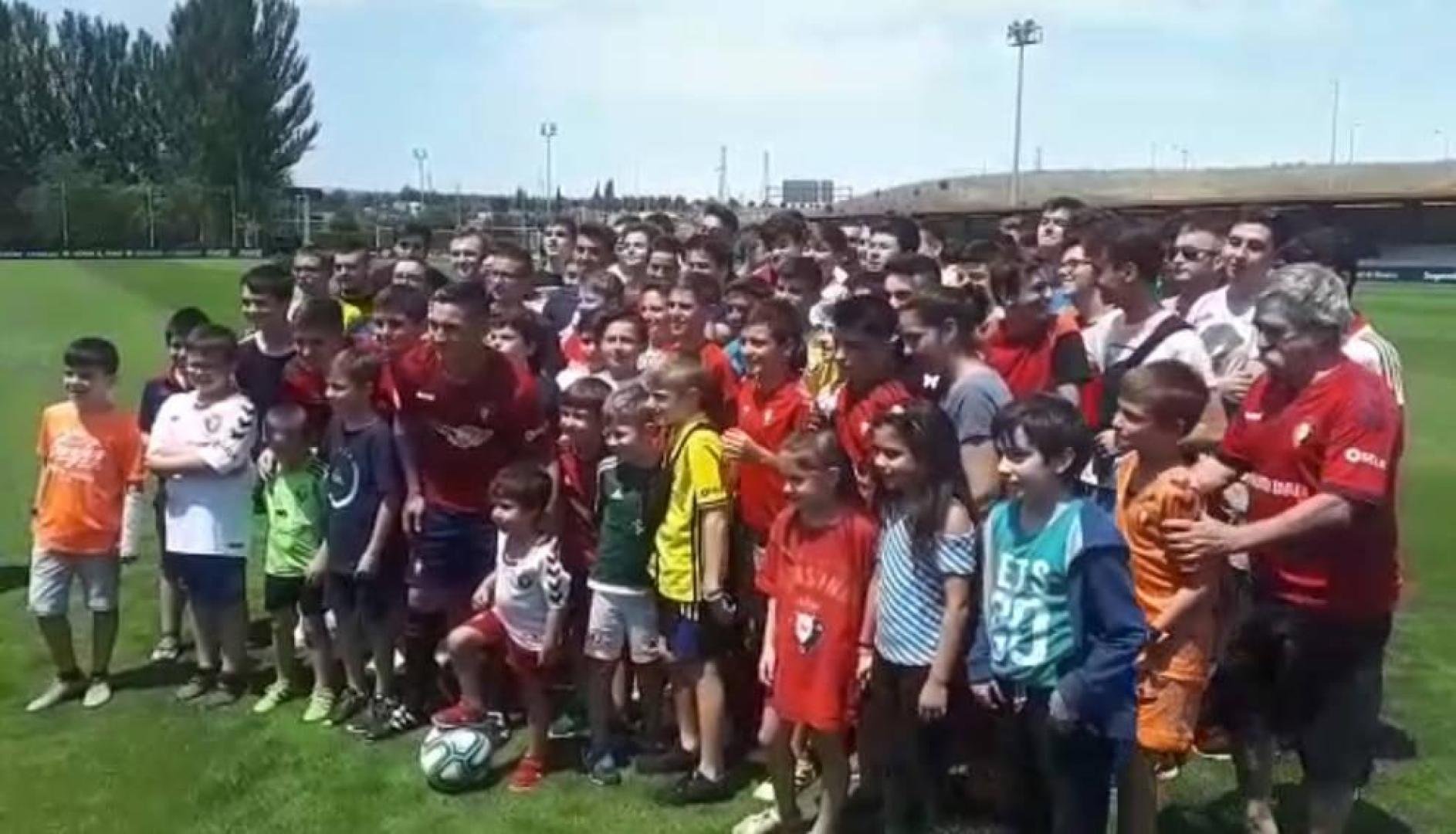 Presentación de Chimy Ávila con Osasuna