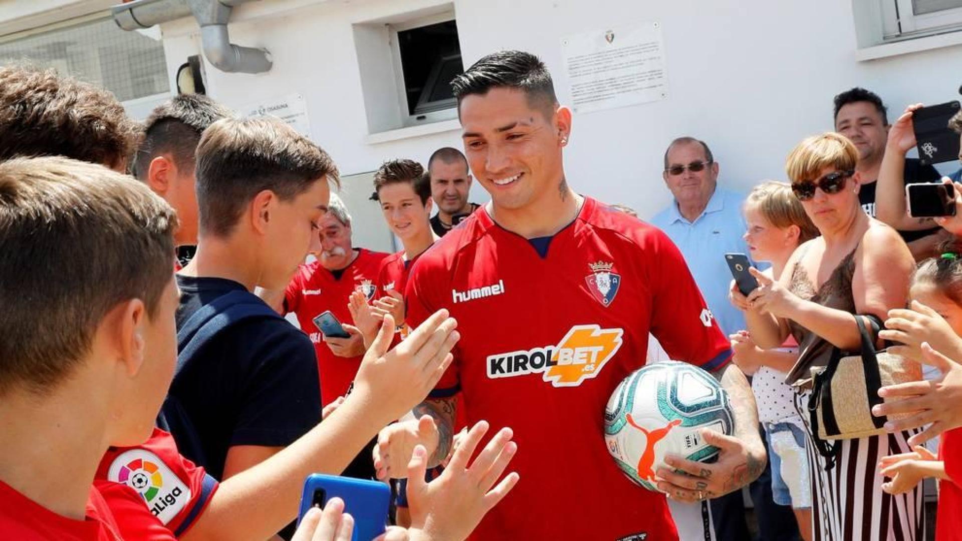Chimy Ávila: "En Osasuna siento que la gente me va a querer mucho"